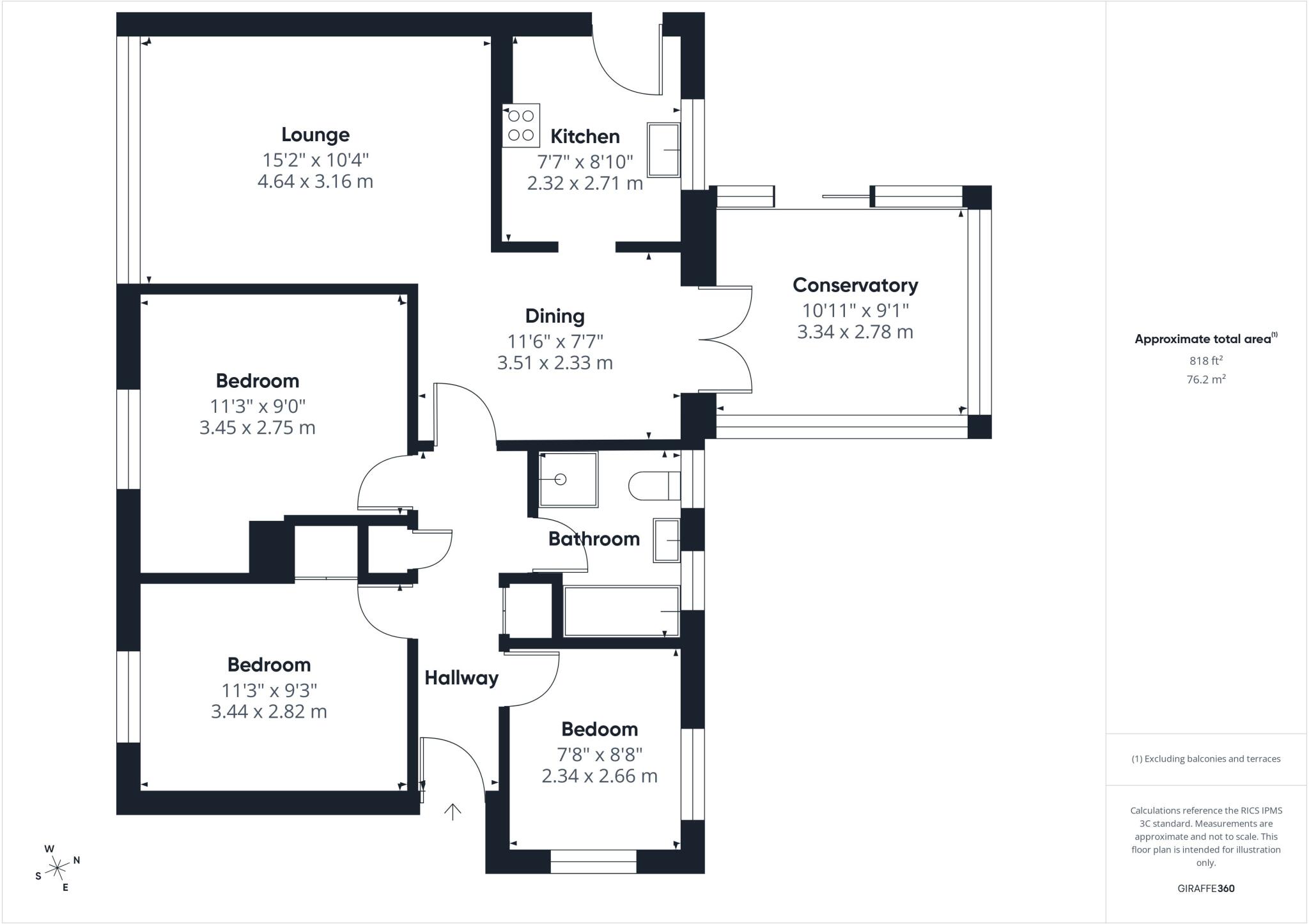 Wiltshire Road, Bransgore, Christchurch, Dorset, BH23 floorplan