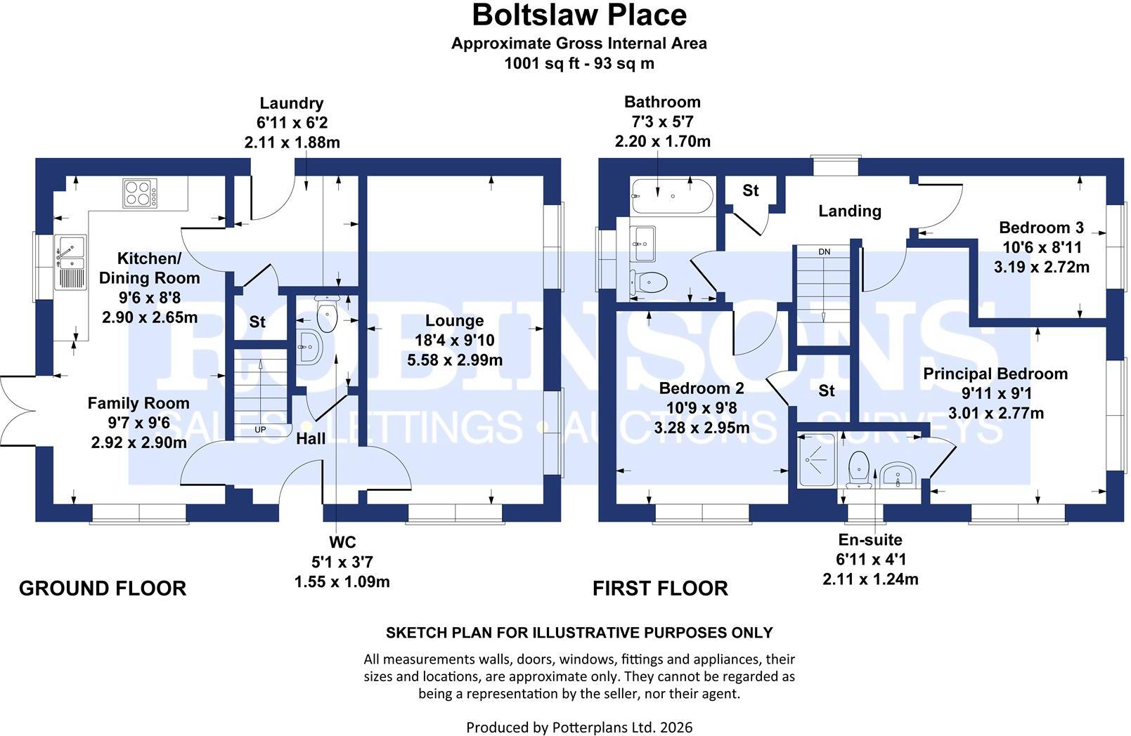 Boltslaw Place, Gilesgate, Durham floorplan