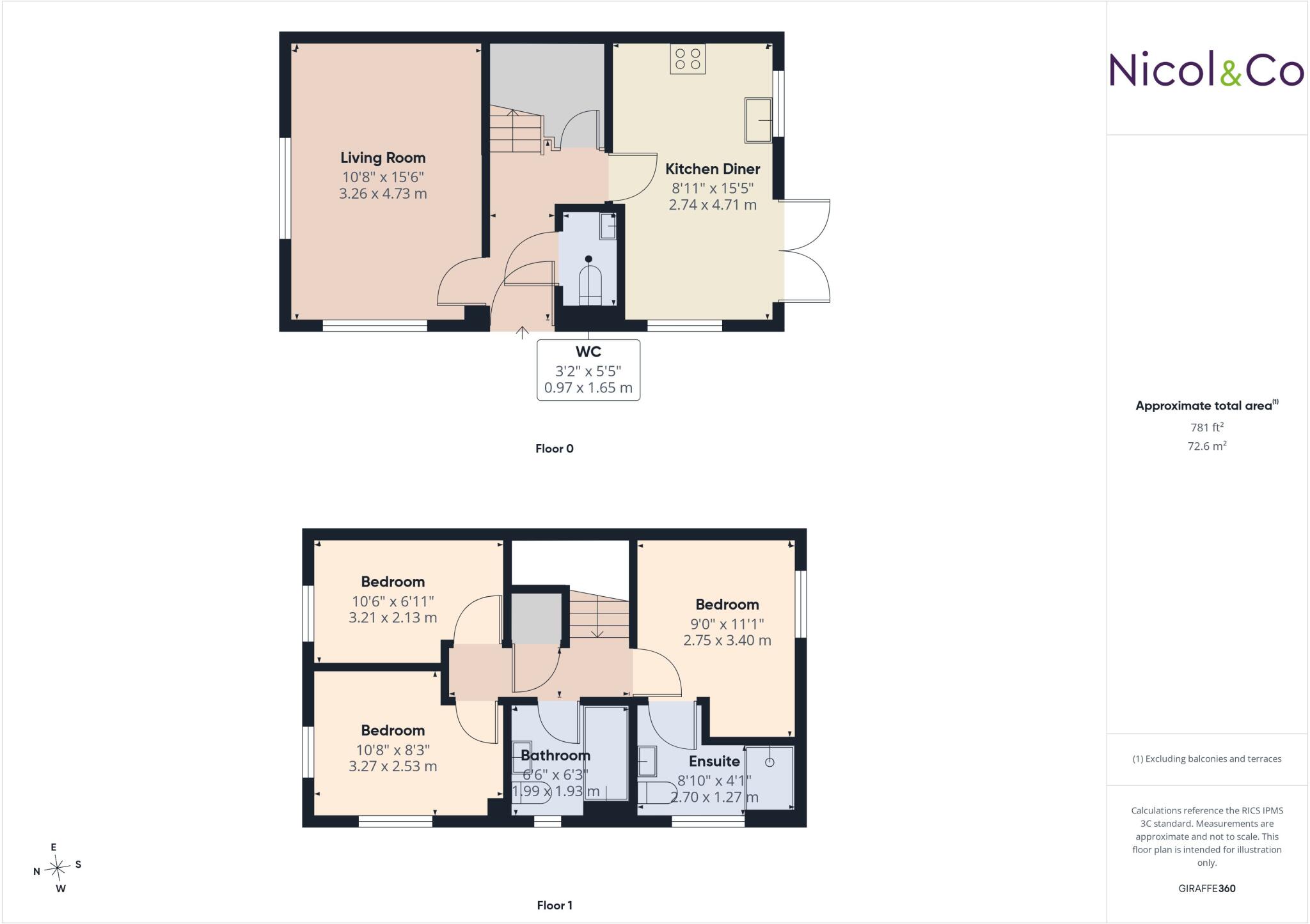 Nevinson Place, Lower Broadheath, Worcester, Worcestershire, WR2 floorplan
