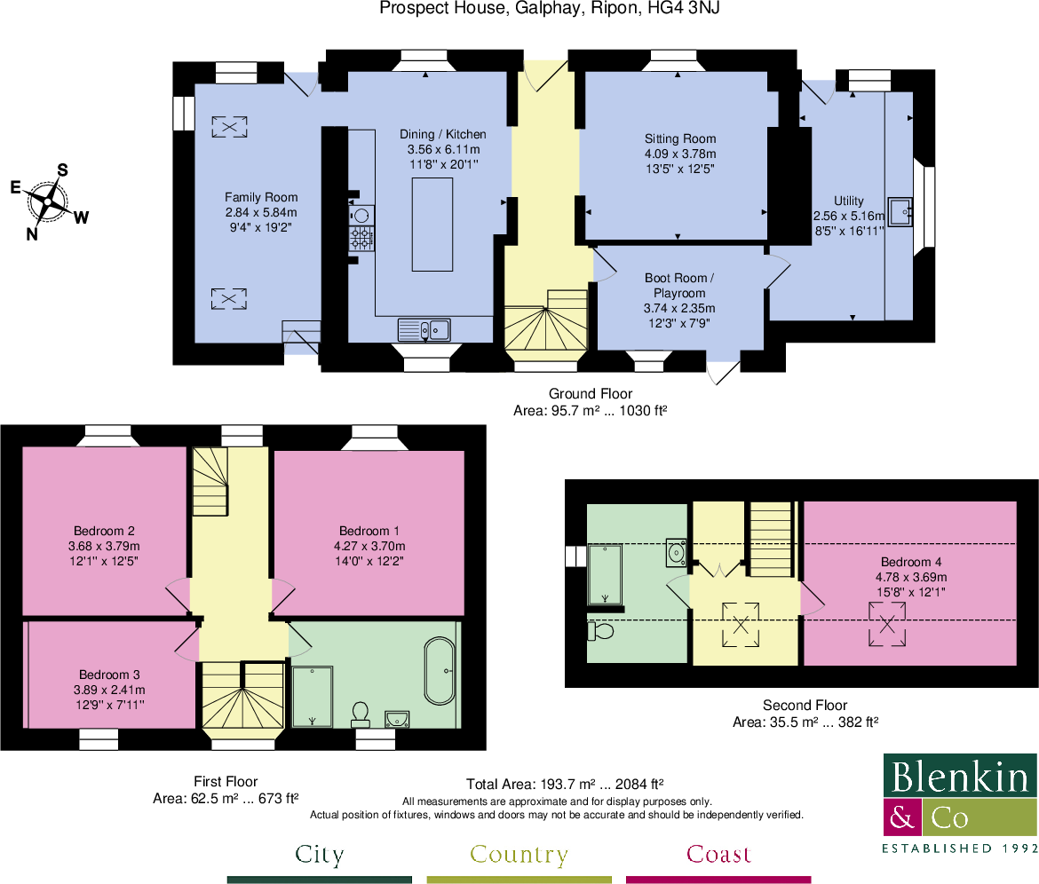 Prospect House, Galphay, Ripon floorplan