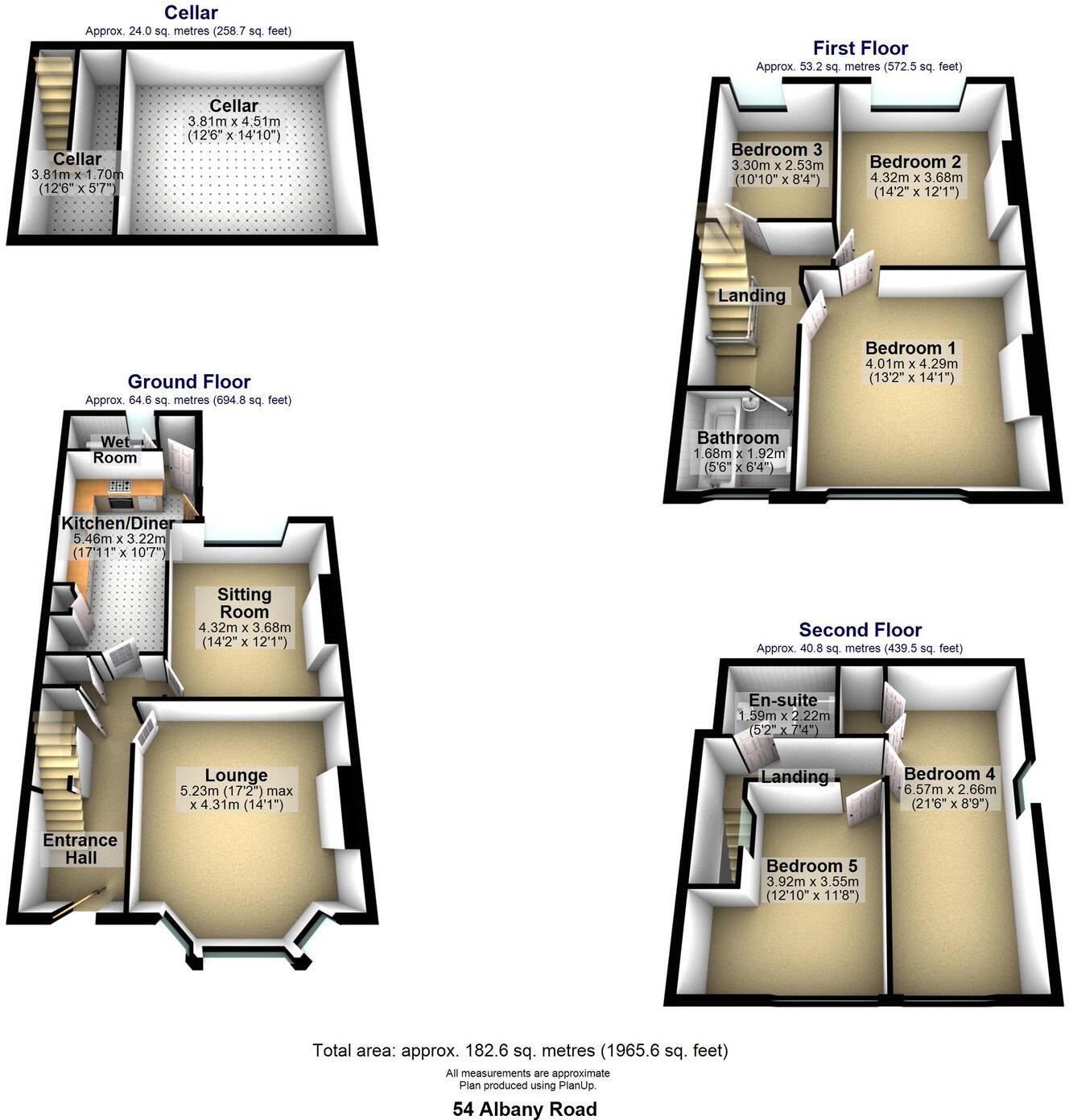 Albany Road, Nether Edge, S7 floorplan