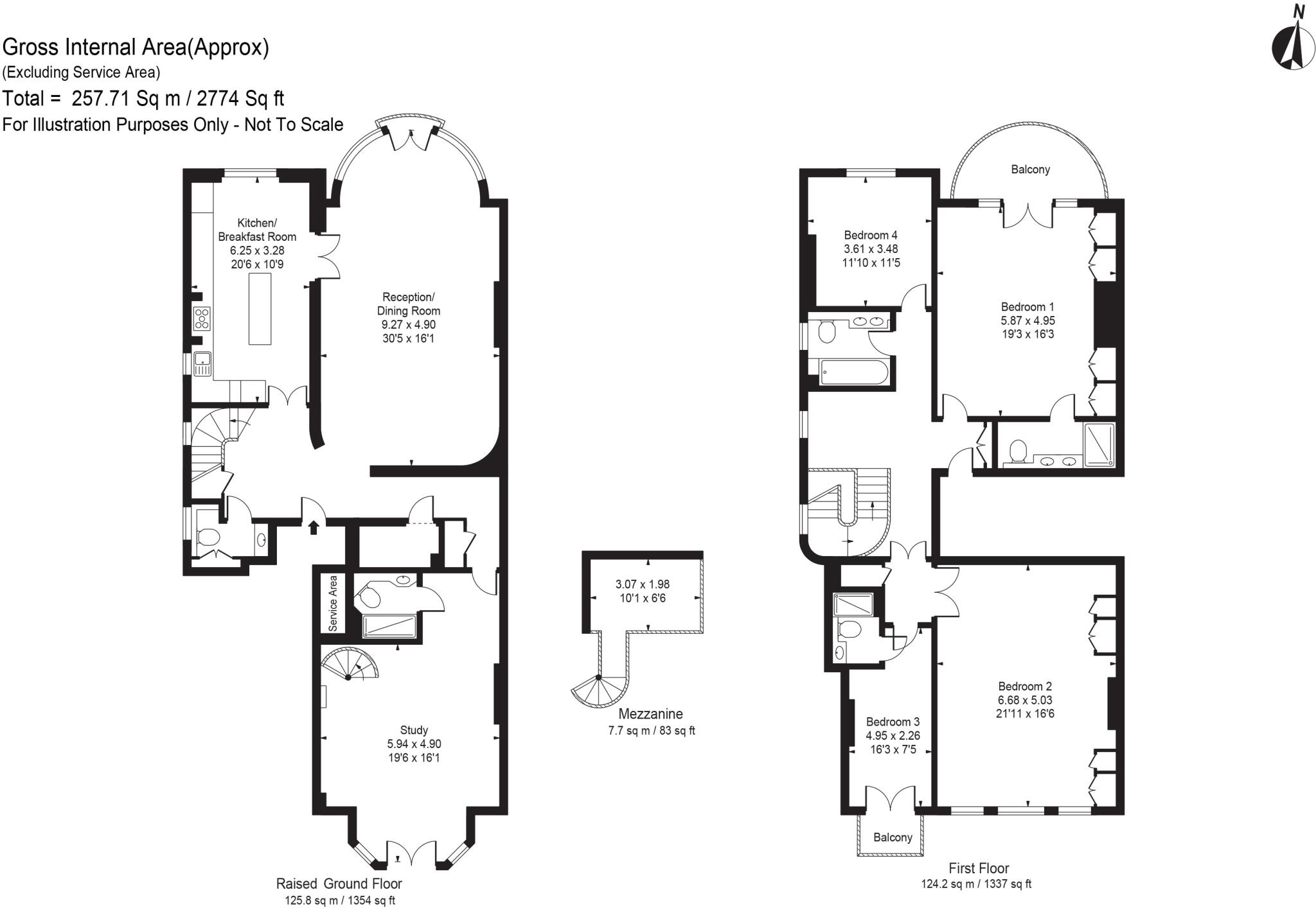 Belsize Park Gardens, Belsize Park, London, NW3 floorplan