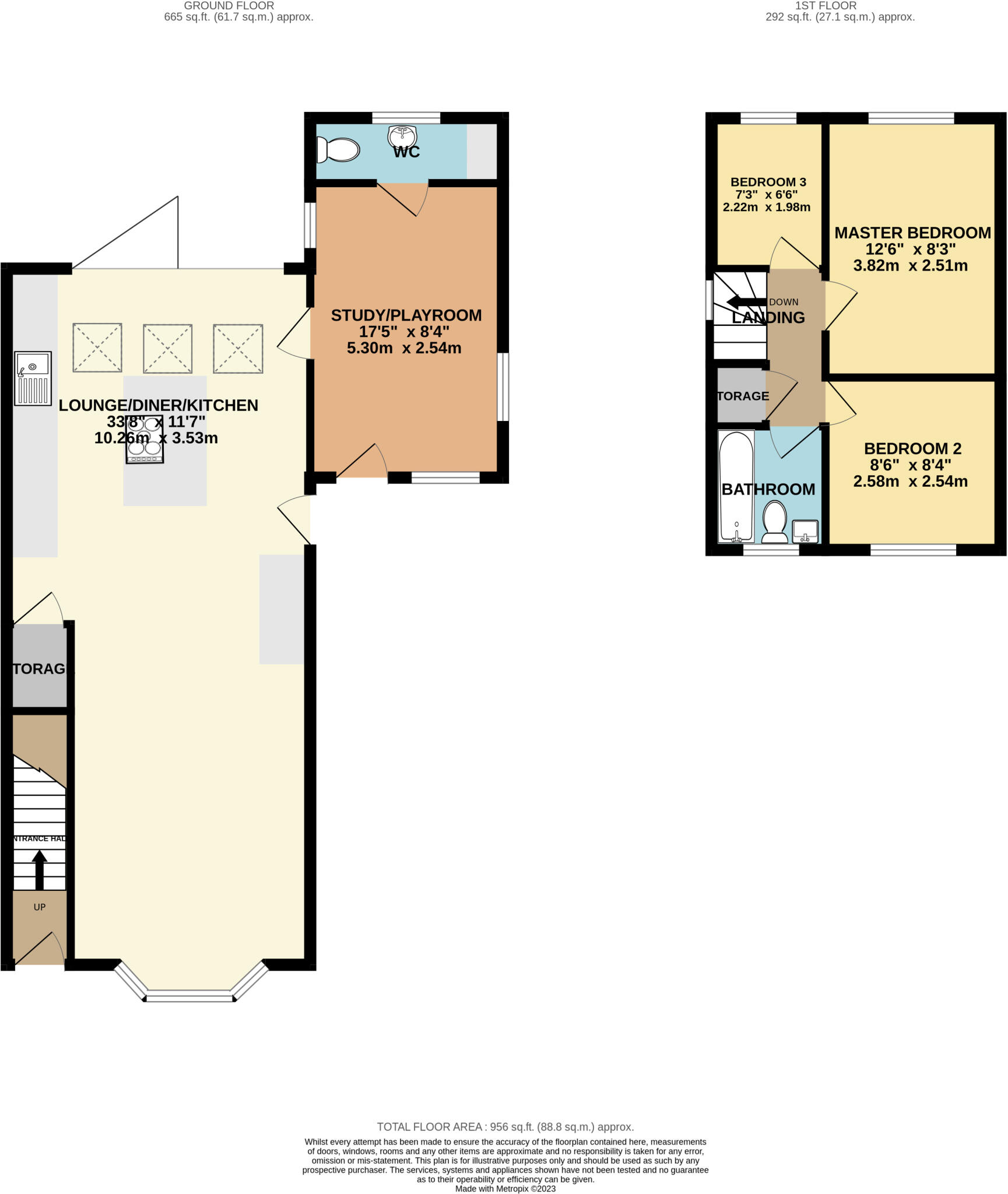 Cherry Tree Way, Ampthill, Bedfordshire, MK45 floorplan