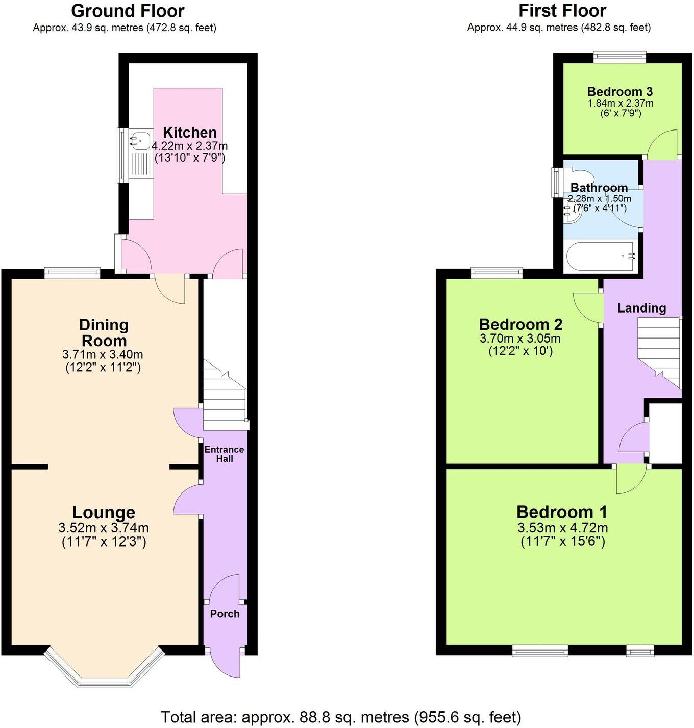 Great Park Street, Wellingborough, NN8 floorplan