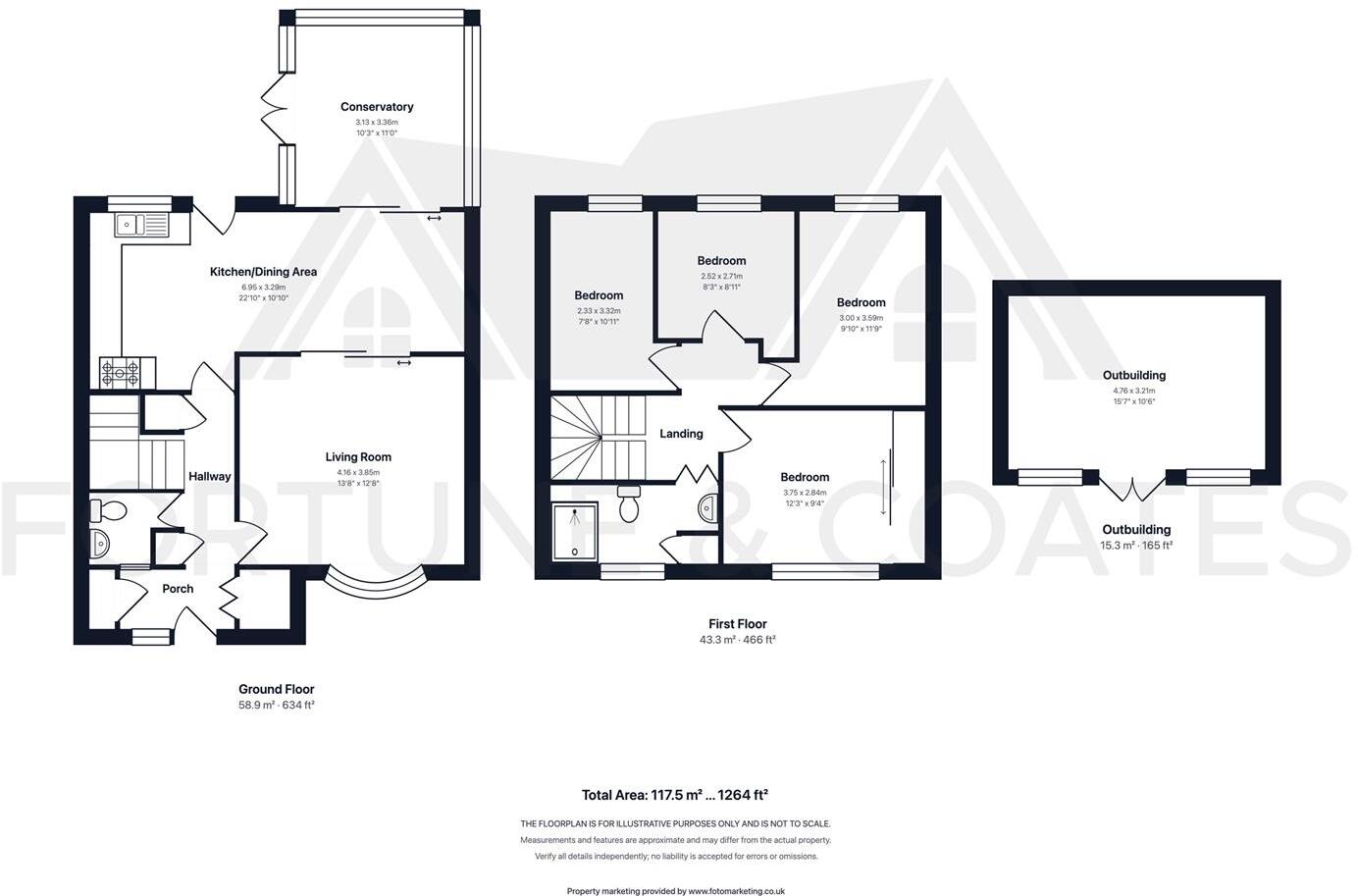Fennells, Harlow floorplan
