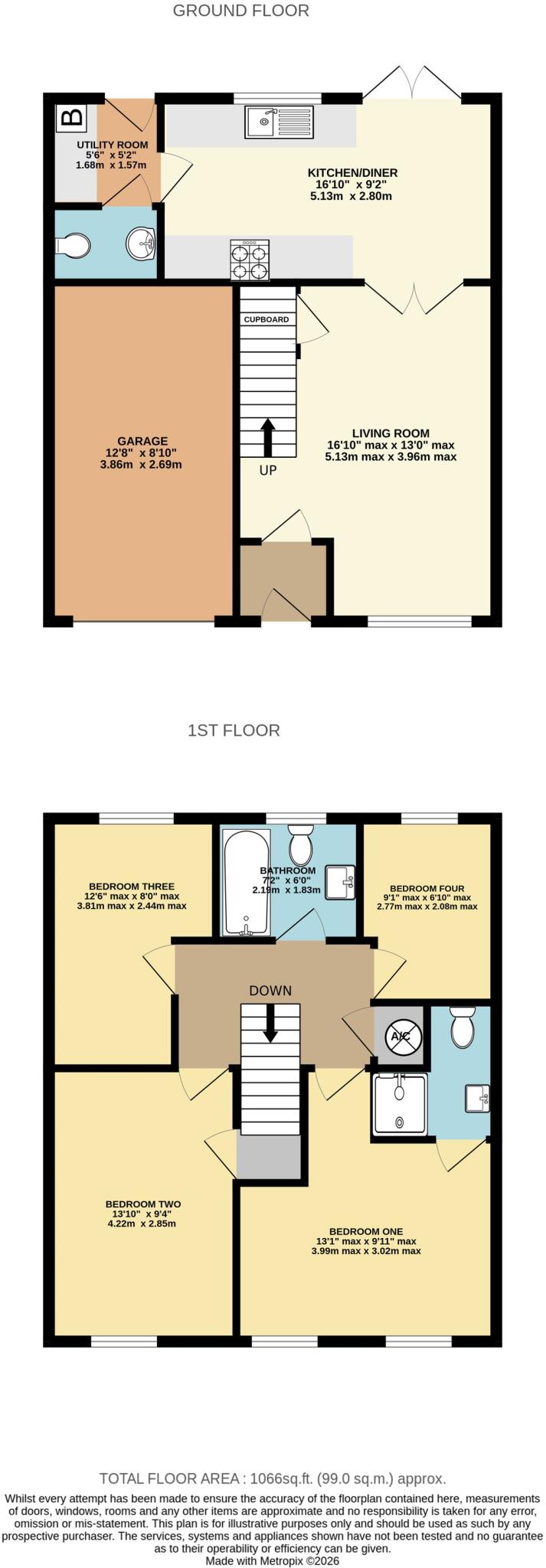 Moccasin Way, Street, BA16 floorplan
