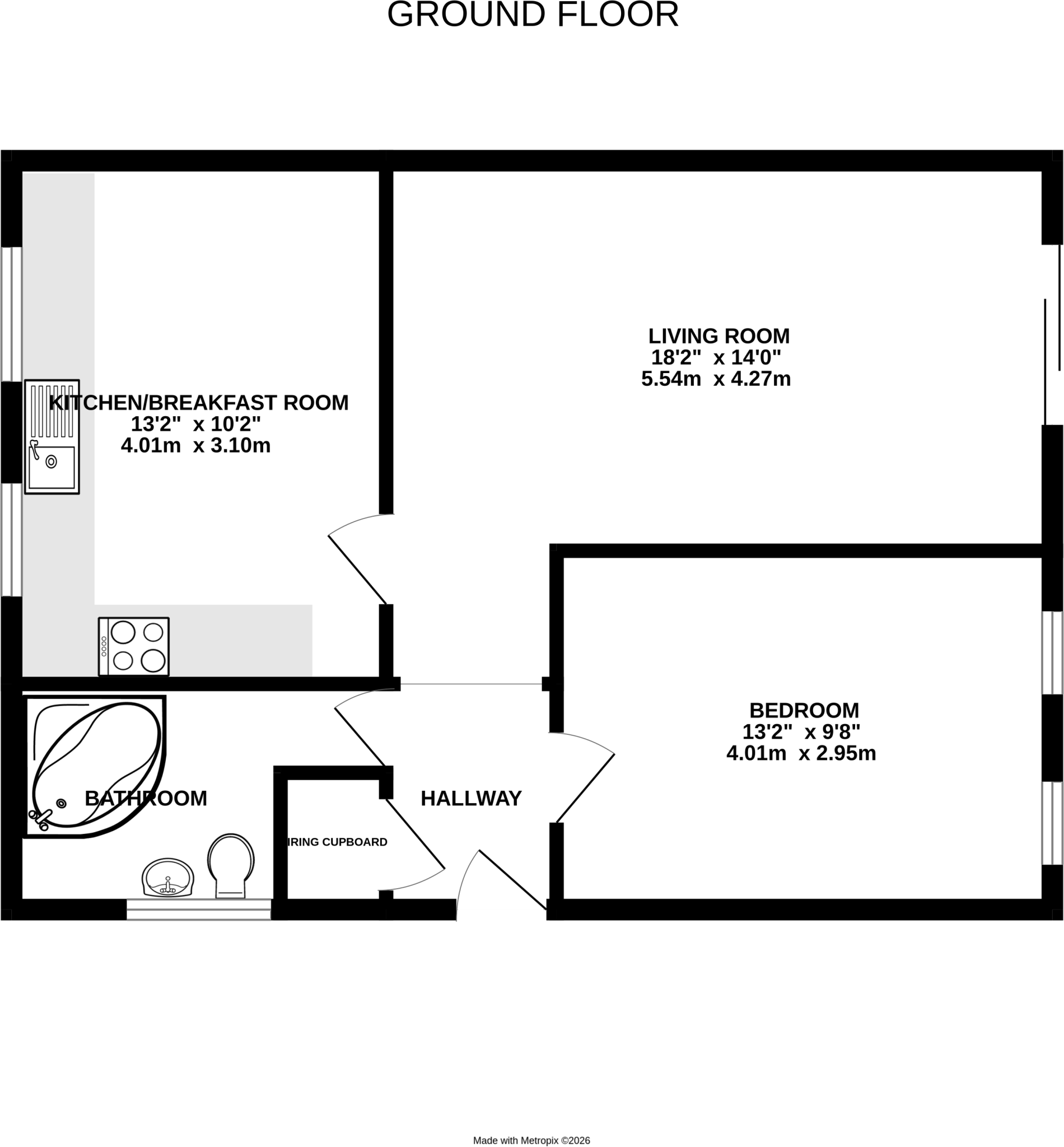 Northcott, Bracknell, Berkshire, RG12 floorplan