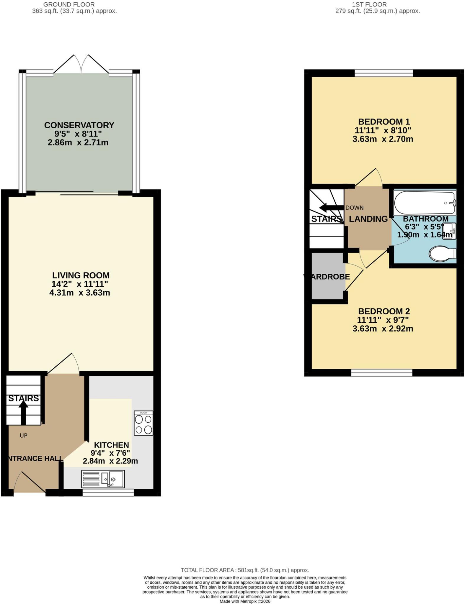 Fireclay Drive, St. Georges, TF2 floorplan