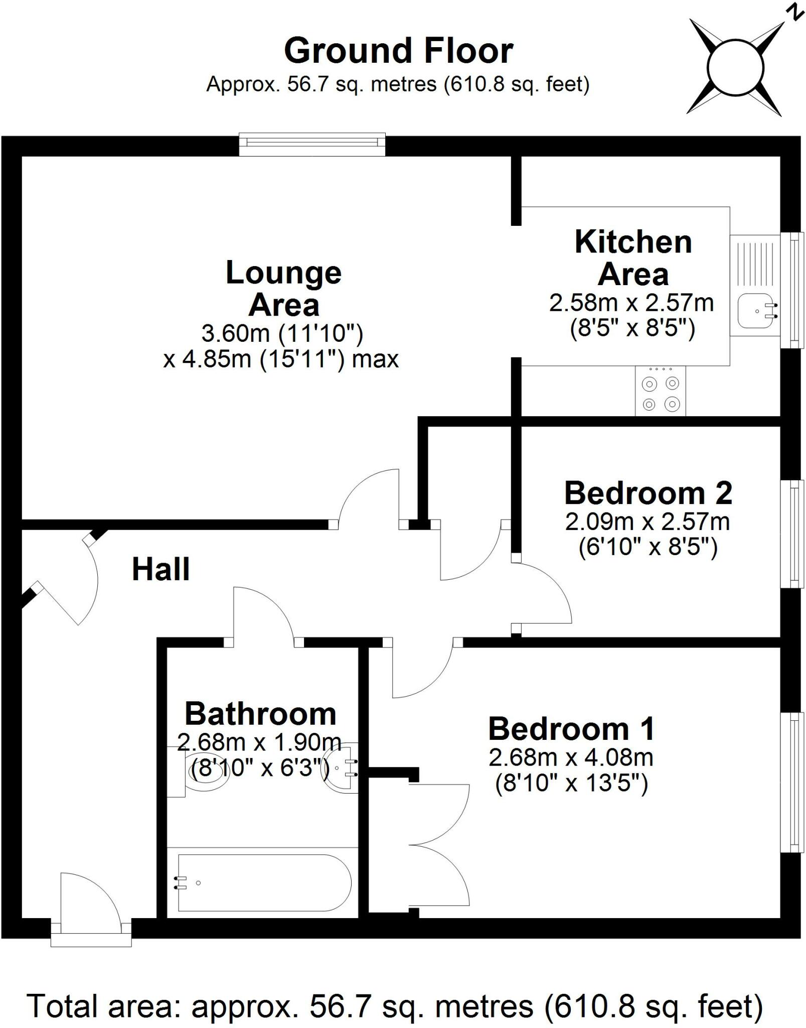 Stoney Bridge Drive, Waltham Abbey floorplan