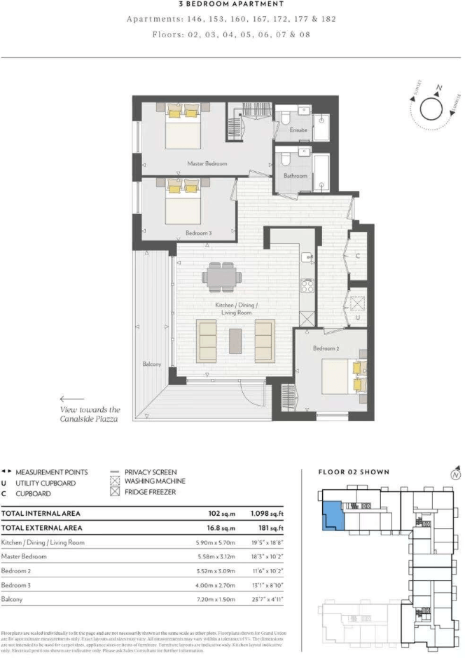 Affinity House, Wembley, HA0 1PY floorplan