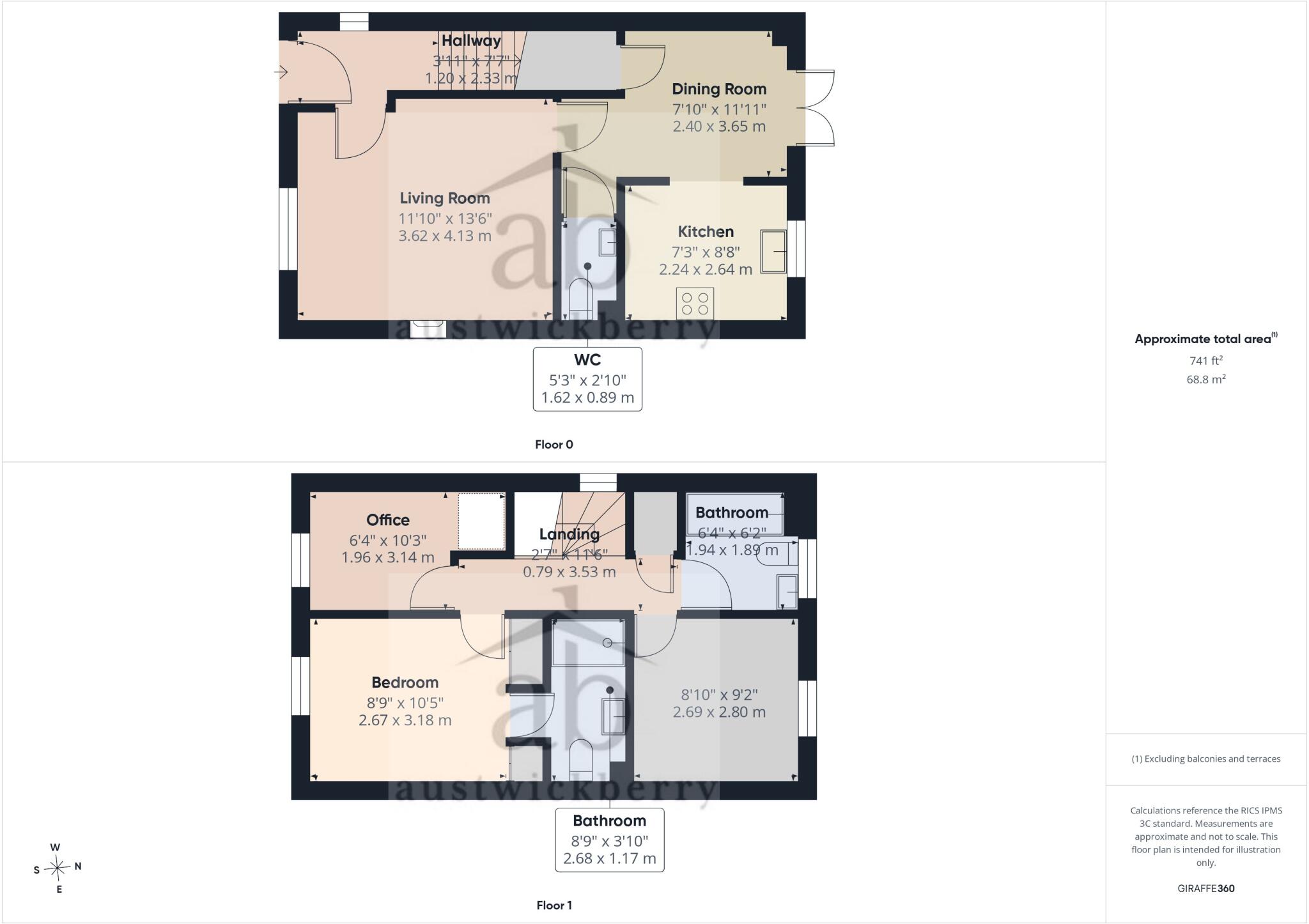Peasey Gardens, Grange Farm, Ipswich floorplan