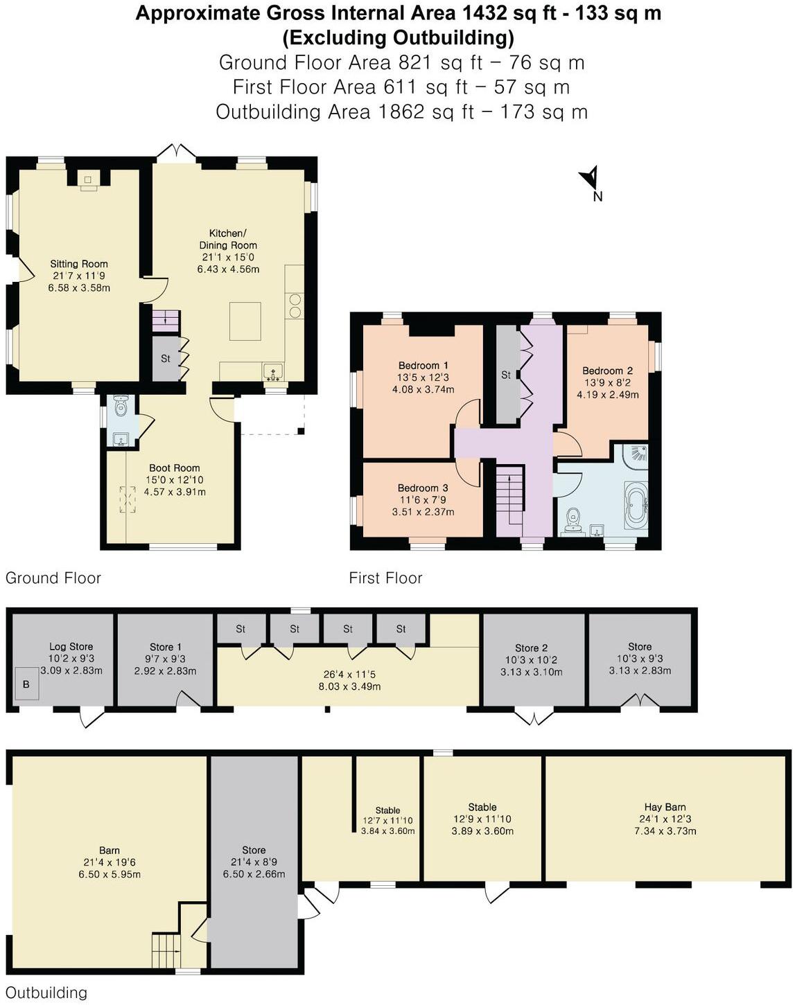 Bere Alston, Yelverton, PL20 floorplan