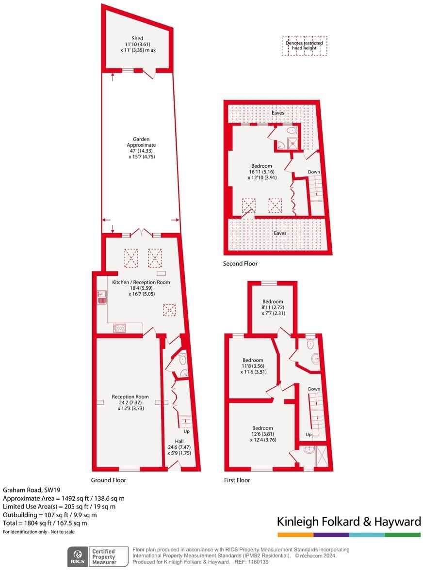 Graham Road, London, SW19 floorplan