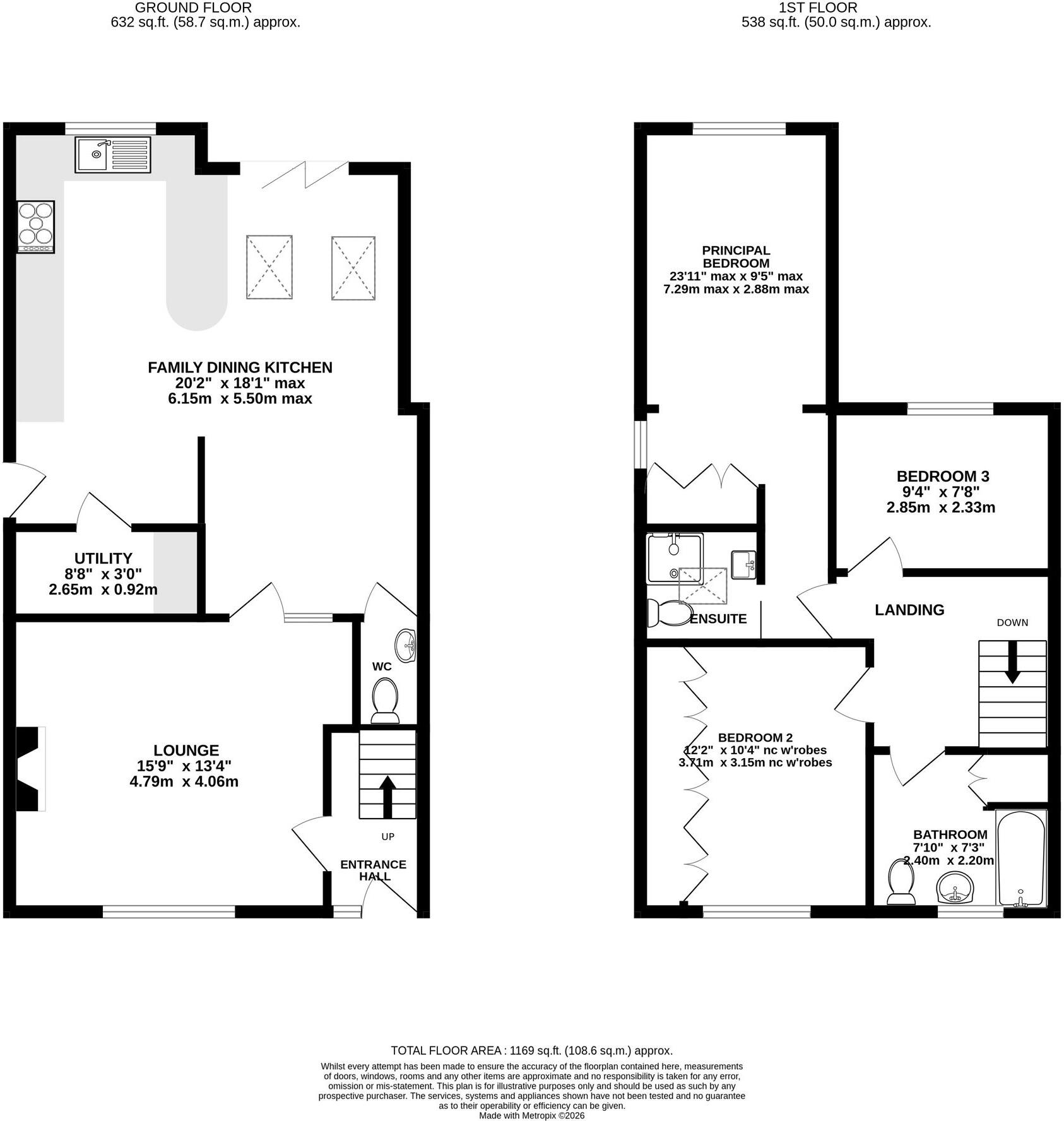 Booth Bed Lane, Goostrey, CW4 floorplan