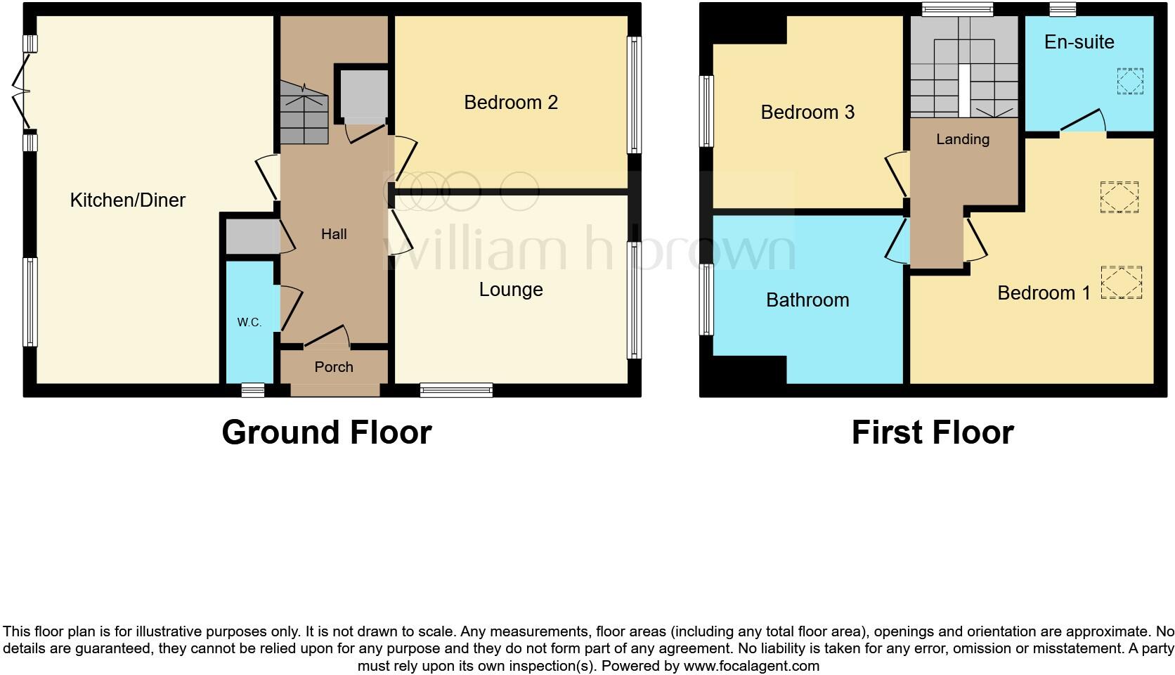 Acacia Drive, Castleford floorplan