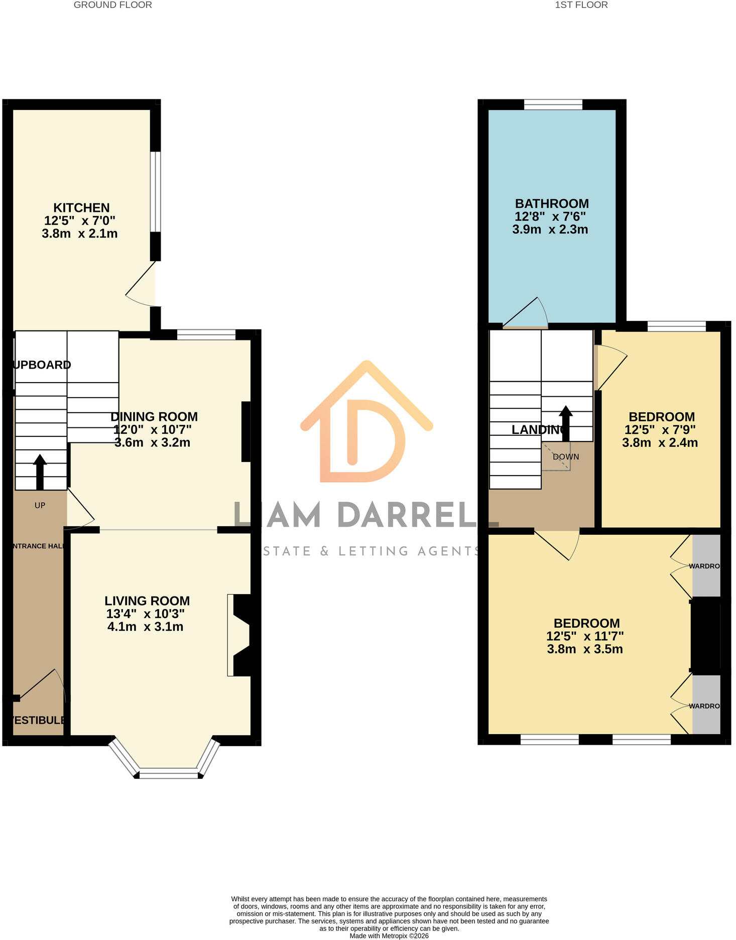 Candler Street, Scarborough, North Yorkshire floorplan