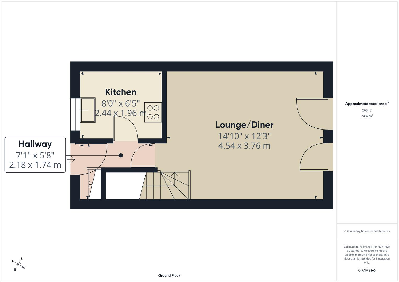 Millside Court, Bewdley floorplan