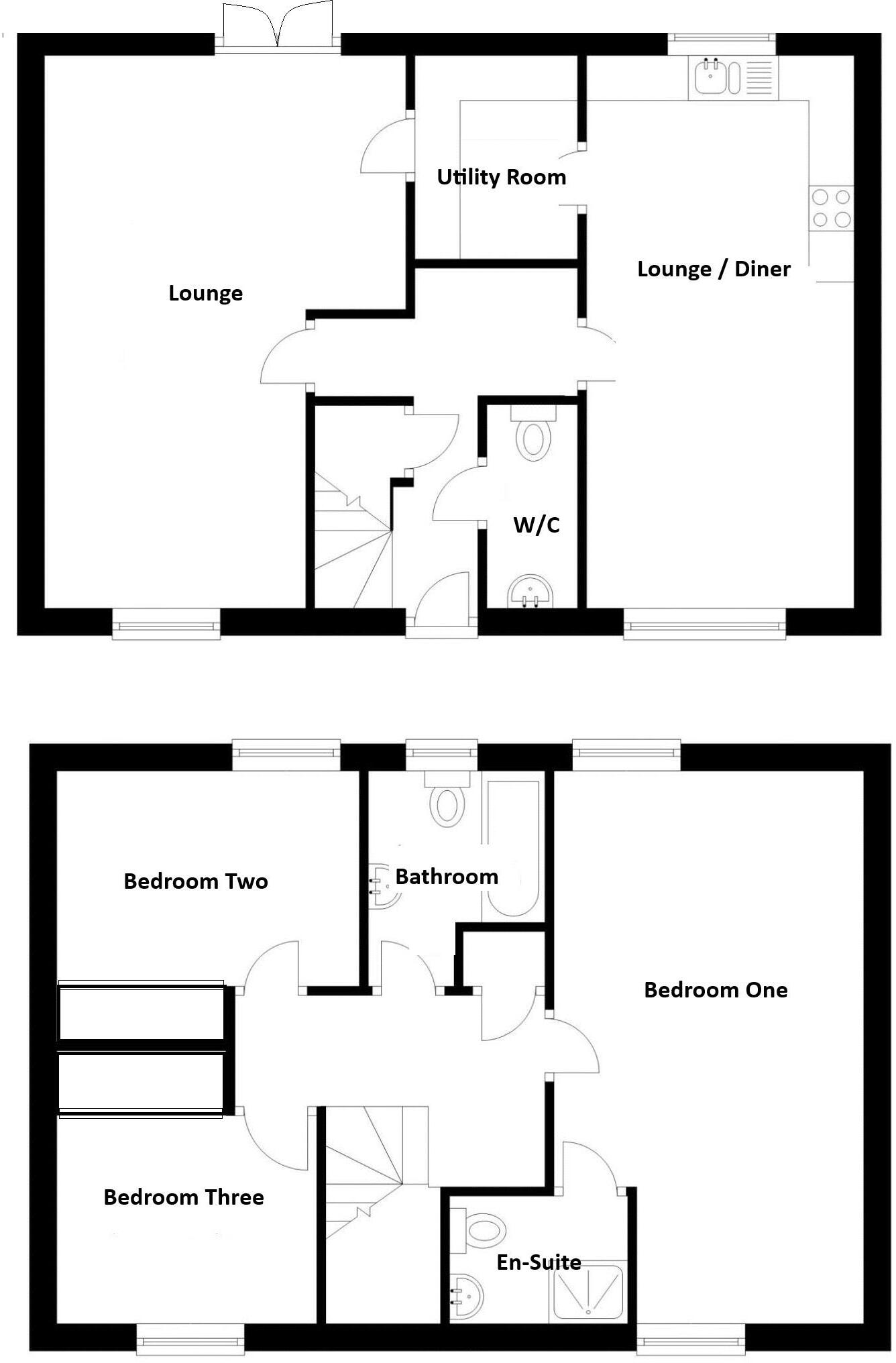 Micklewood Close, Longhirst, Morpeth floorplan