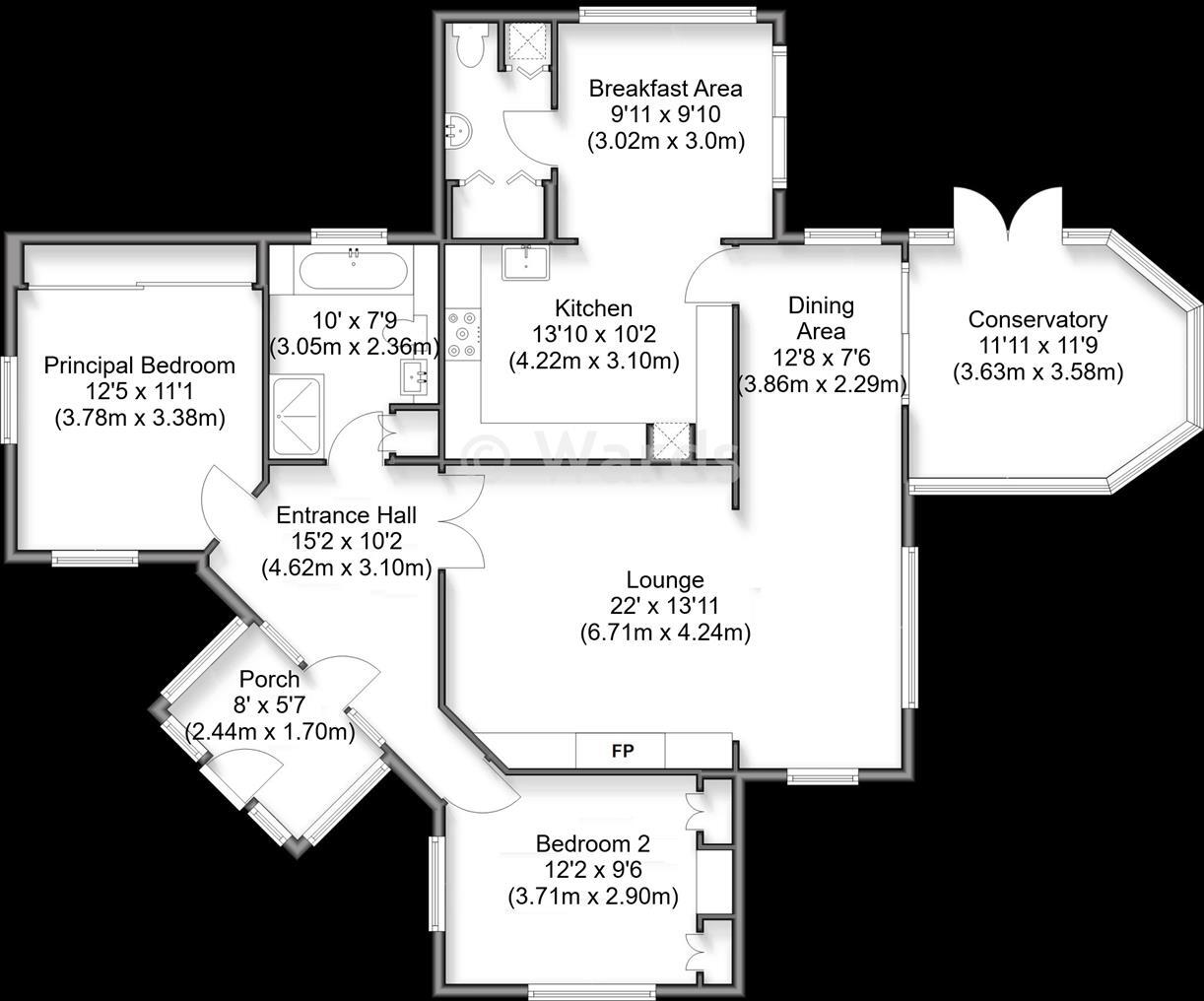 Maydowns Road, Chestfield, Whitstable floorplan