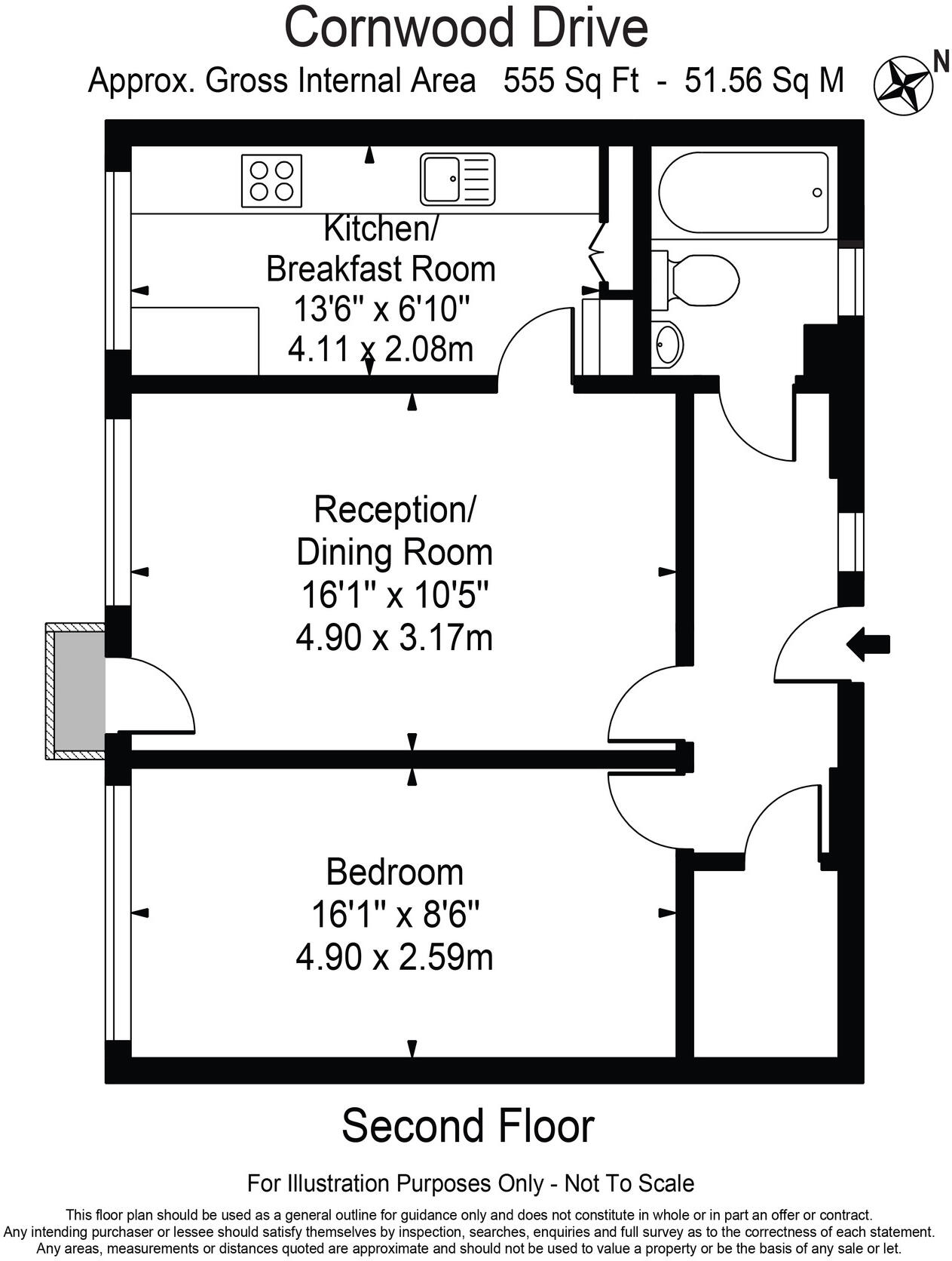 Cornwood Drive, London, E1 floorplan