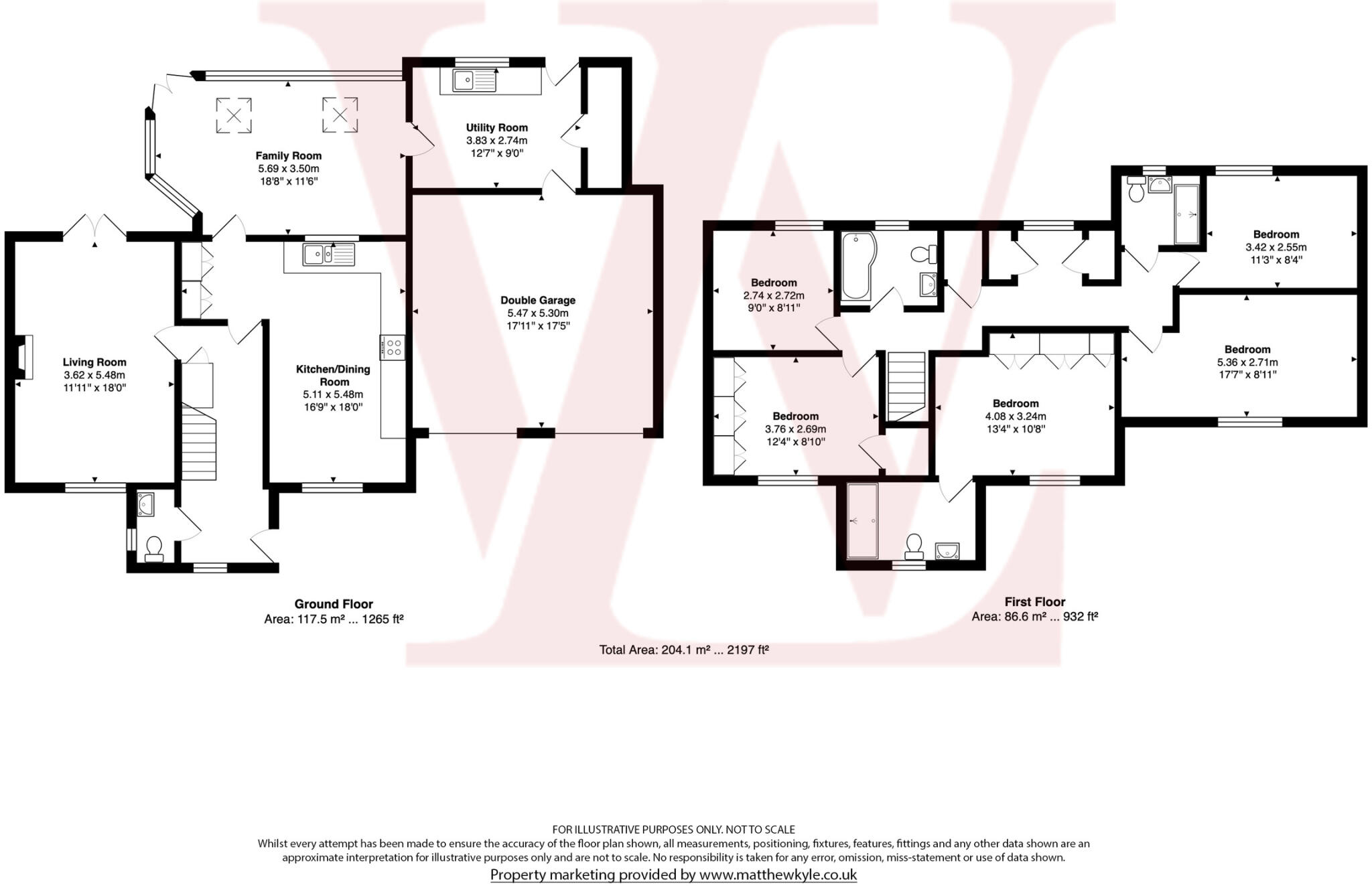 Nursery Rise, Dunmow, Essex floorplan