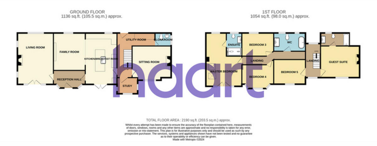 Little Hammer Lane, Hindhead floorplan