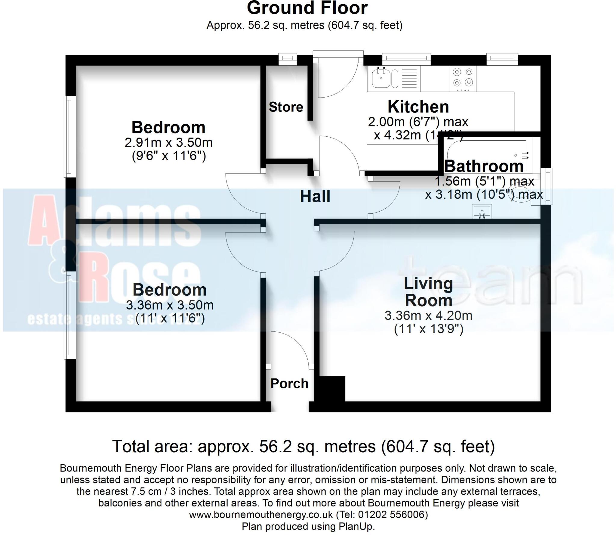 Upper Road, Parkstone, Poole, Dorset, BH12 floorplan