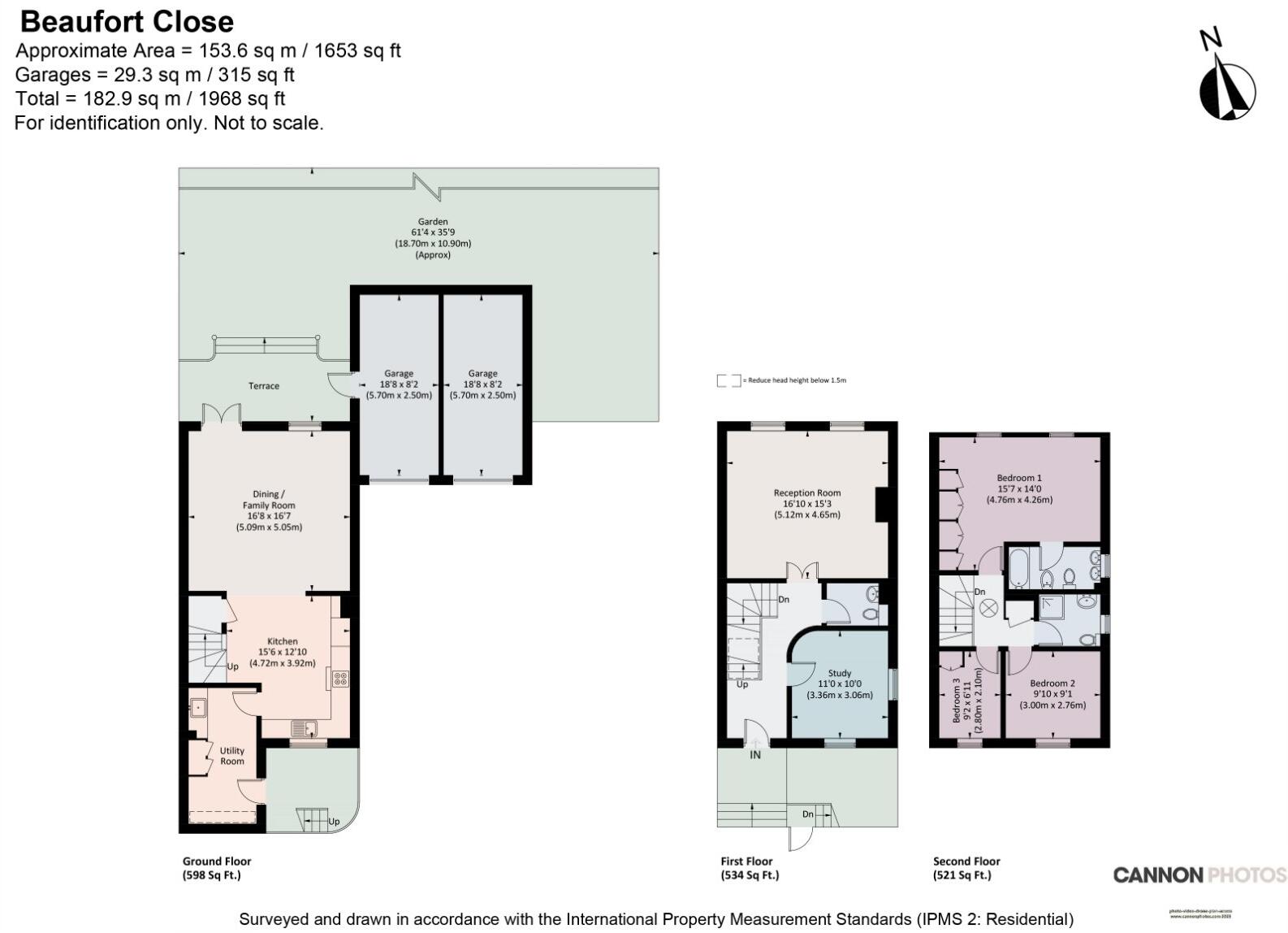 Beaufort Close, Putney, London, SW15 floorplan