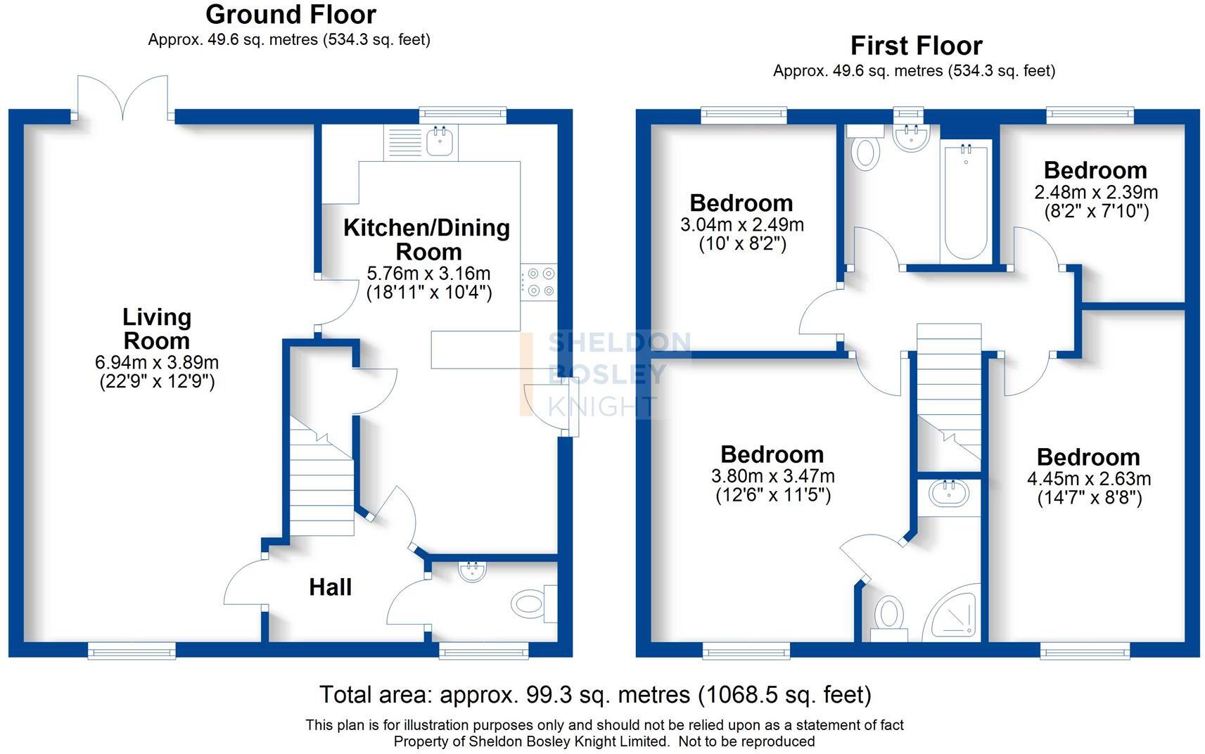 David Way, Bishopton floorplan