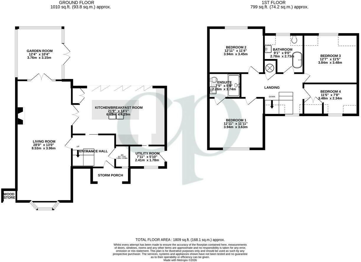 Great Lane, Clophill, Bedfordshire, MK45 floorplan