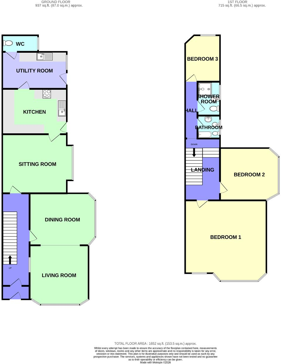 York Avenue, Birkdale, Southport, Merseyside, PR8 2AB floorplan