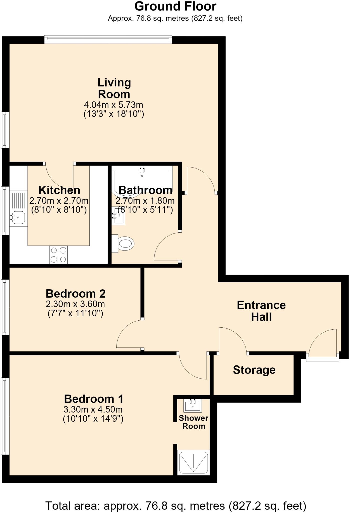 Woodbourne Court, Woodbourne Road, Sale, Trafford floorplan