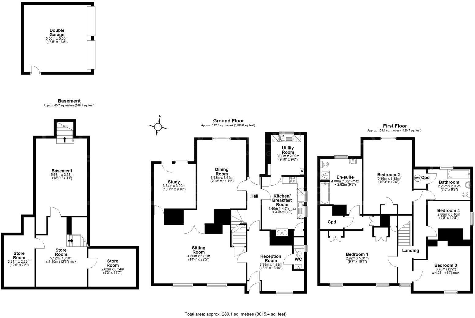 Castle Street, Saffron Walden floorplan