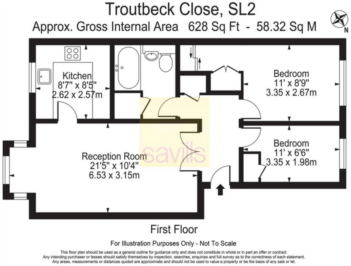 Troutbeck Close, Slough floorplan