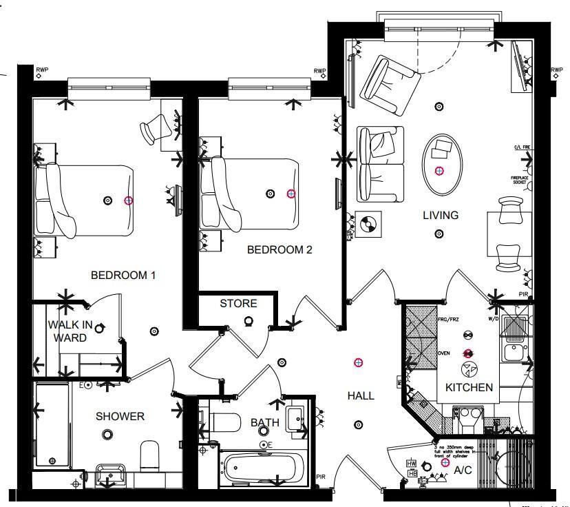 Baker Lodge, Staplehurst, Kent floorplan