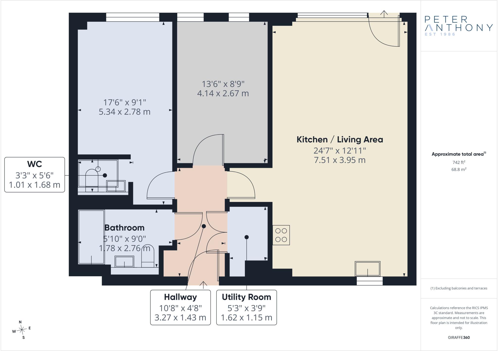 Isaac Way, ADVENT 1, Manchester, M4 floorplan