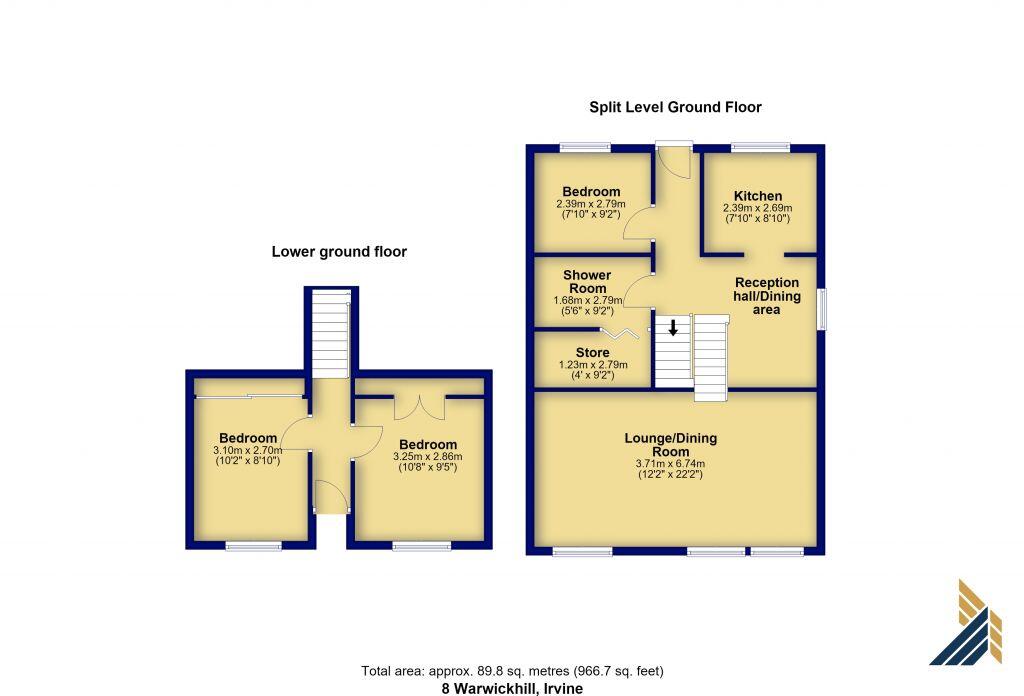 8 Warwickhill, Irvine, KA11 1PH floorplan
