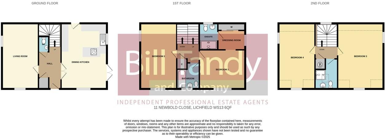 Newbold Close, Lichfield, WS13 floorplan