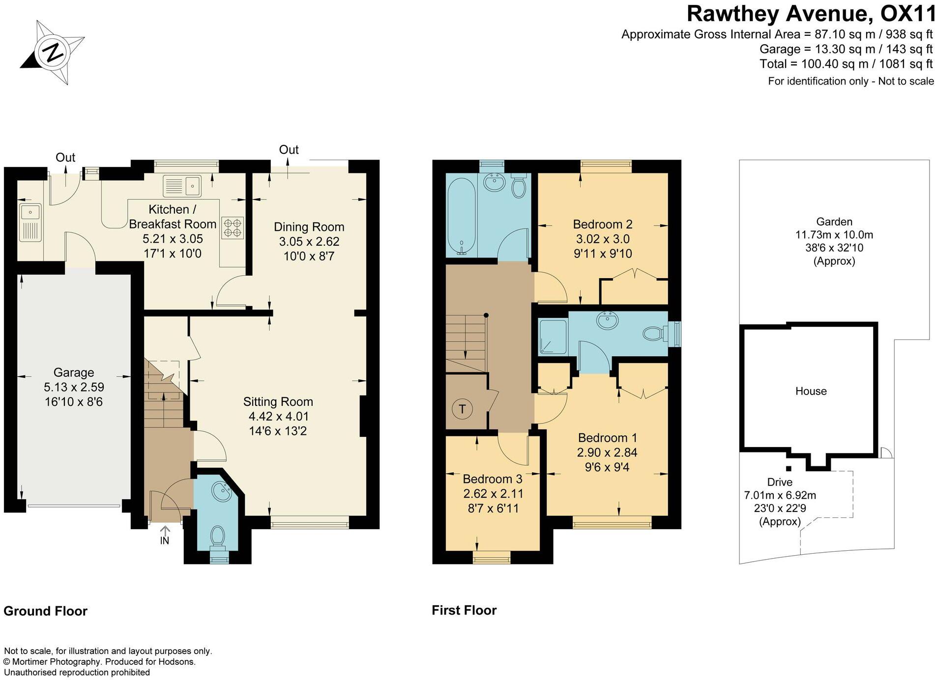 Rawthey Avenue, Didcot, OX11 floorplan