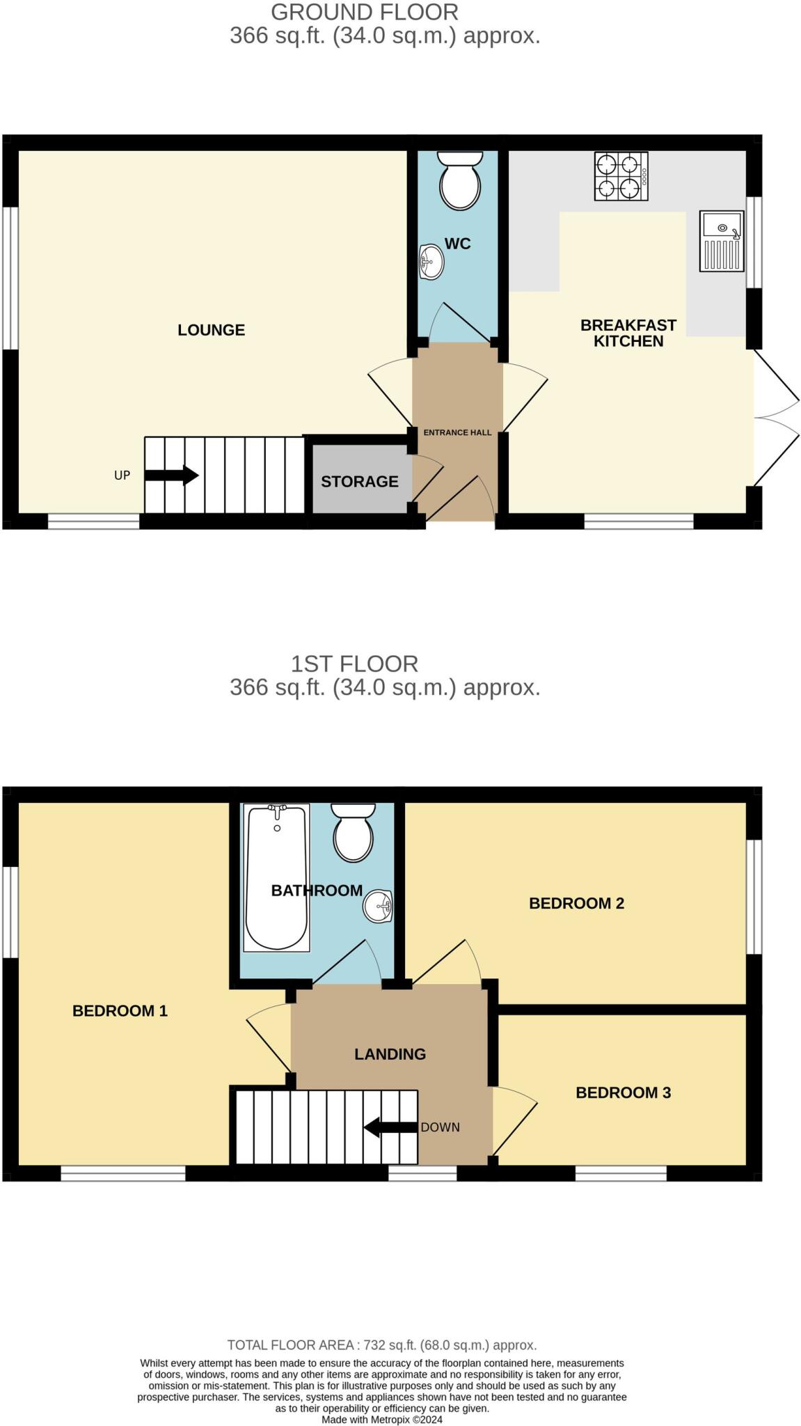 Conrad Cole Road, Rochdale, OL11 floorplan