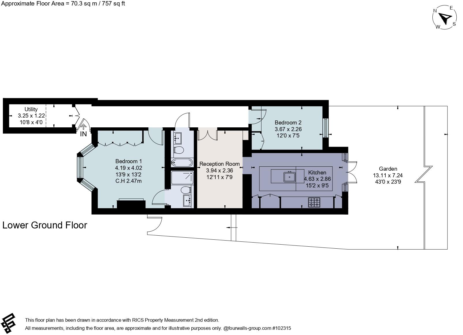 Montague Road, London, E8 floorplan