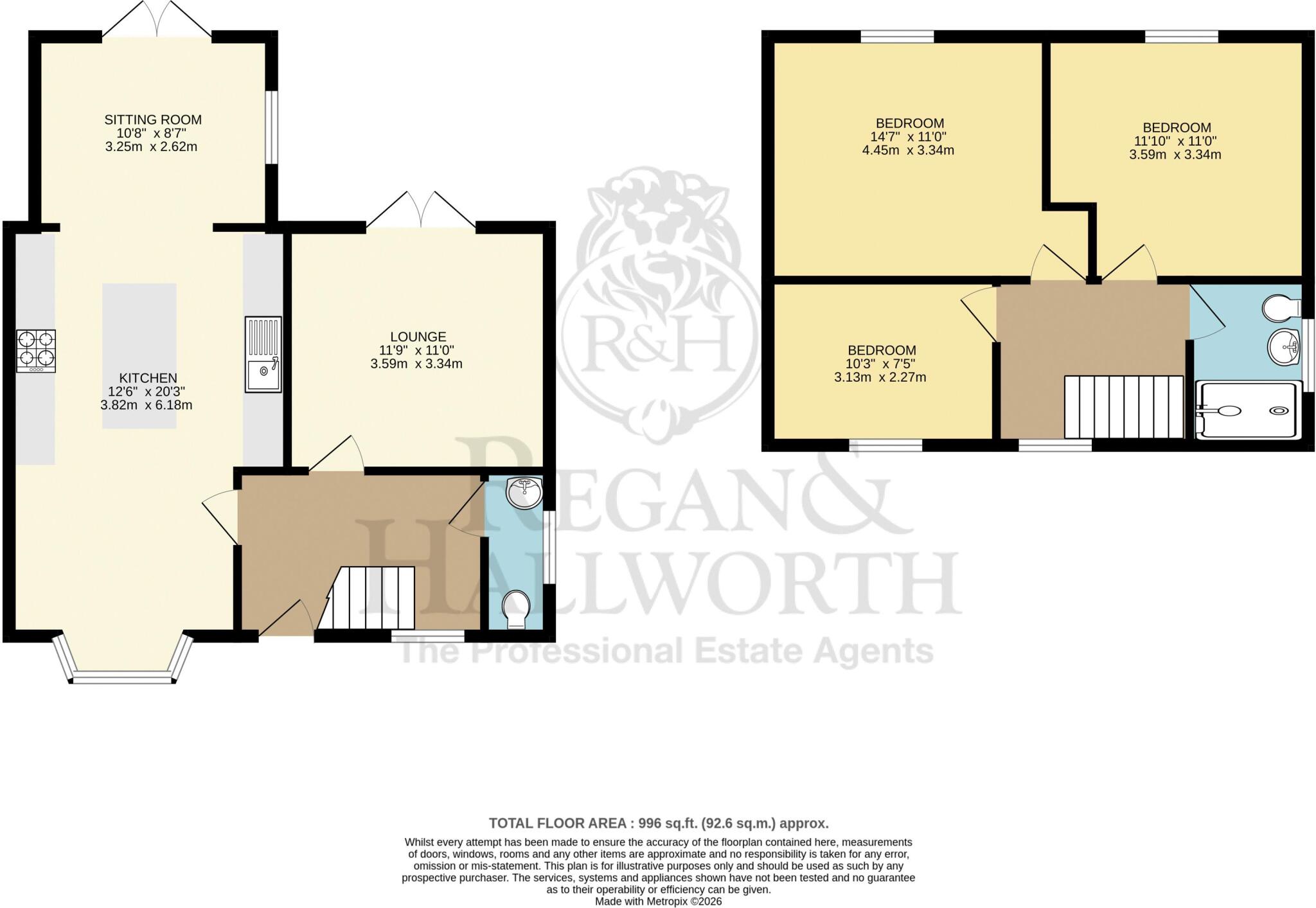 London Fields, Billinge, WN5 7LS floorplan