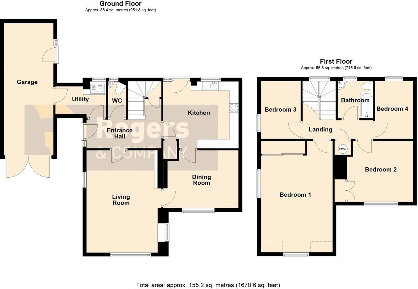 Beckington Nr Frome floorplan