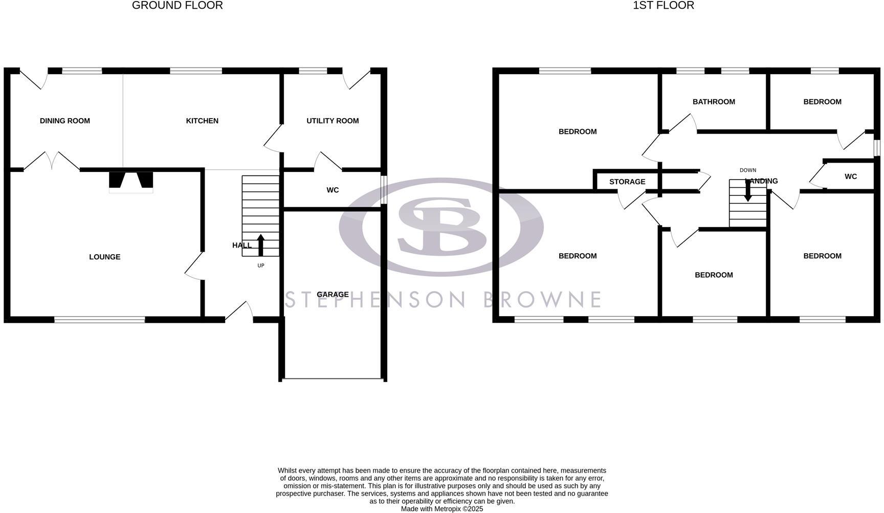 Bedford Grove, Alsager floorplan