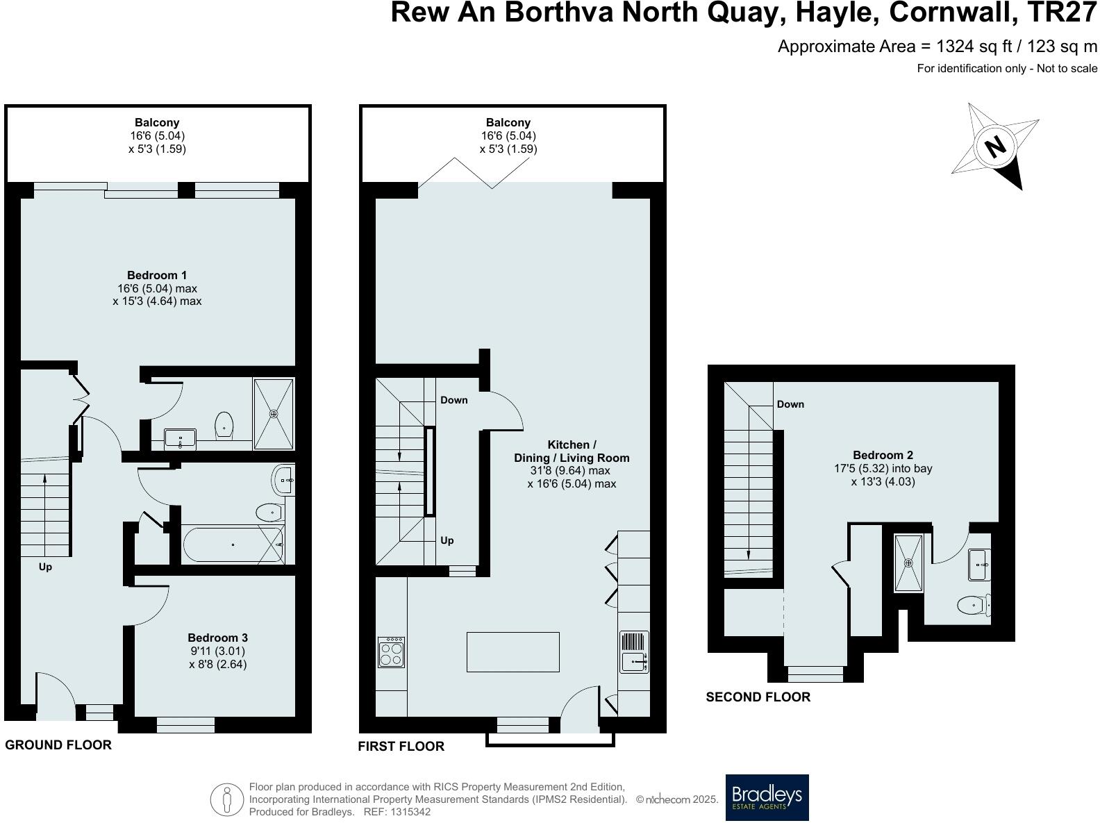 North Quay, Hayle, Cornwall floorplan