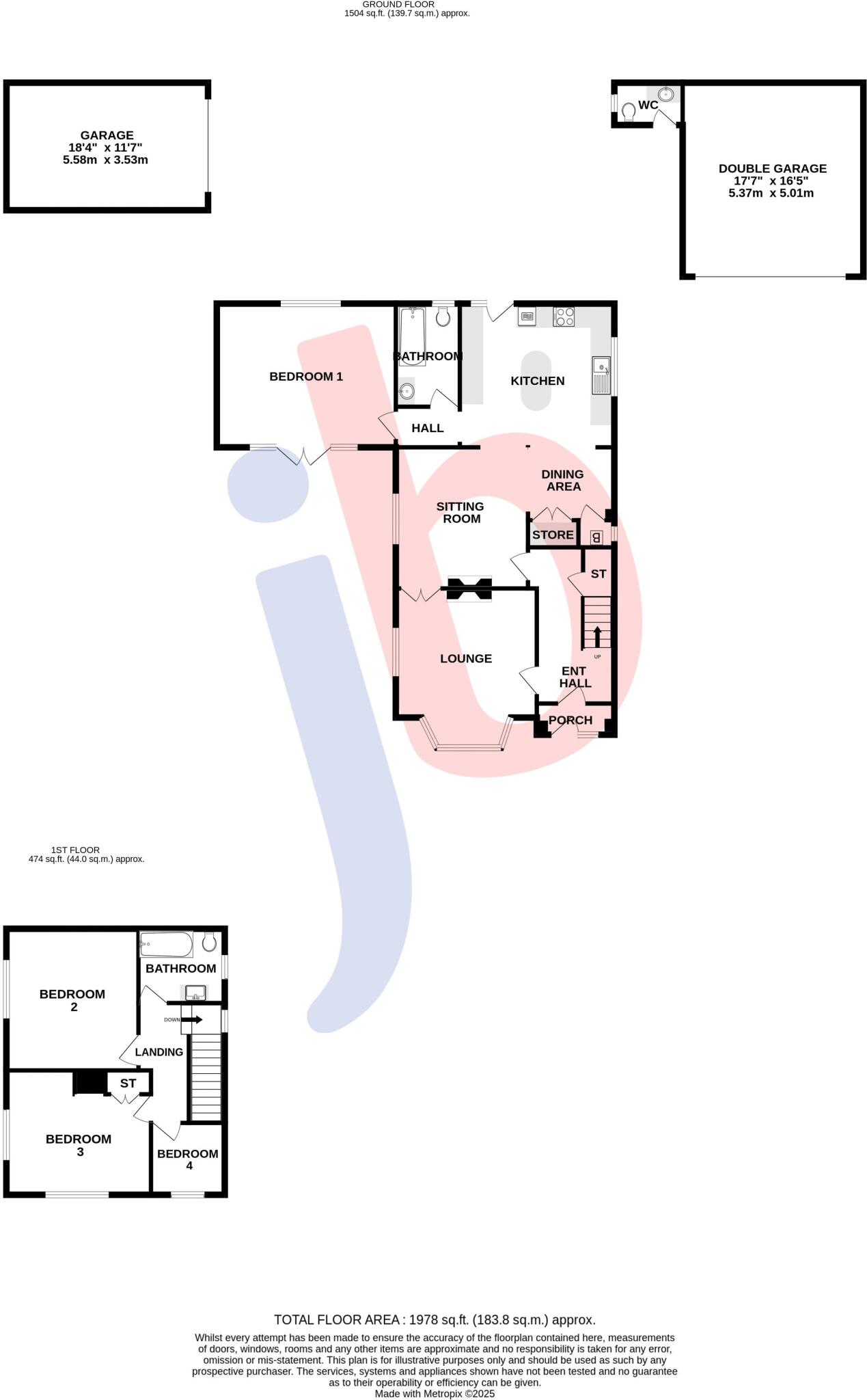 Main Road, Besthorpe floorplan