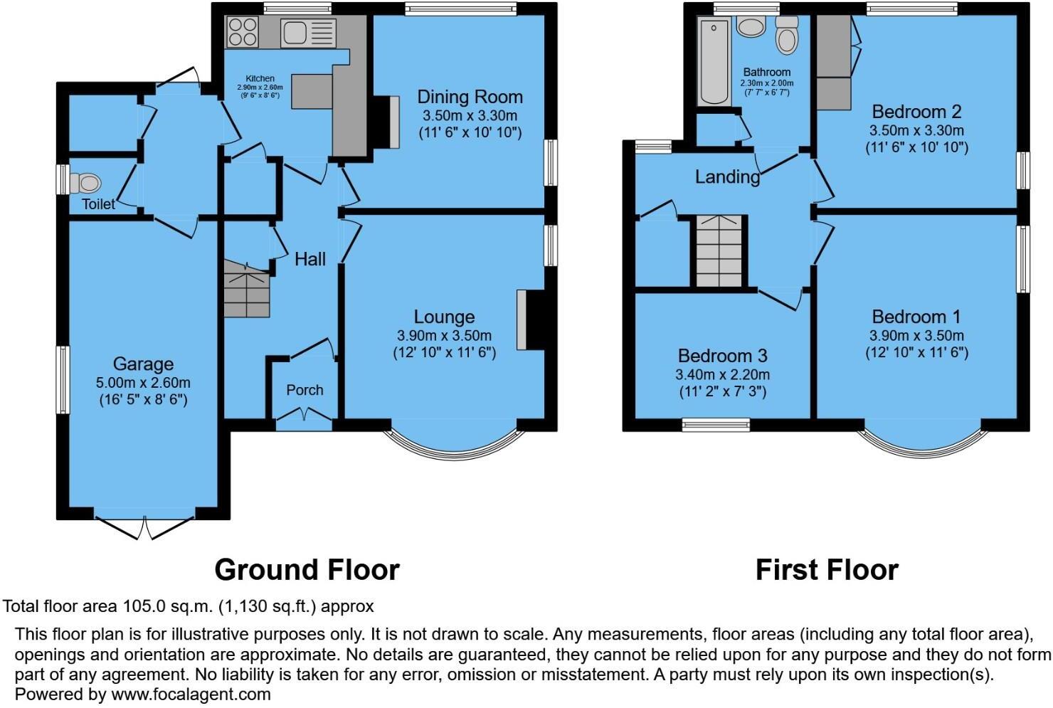 Old Road, Brampton, Chesterfield, S40 3QL floorplan