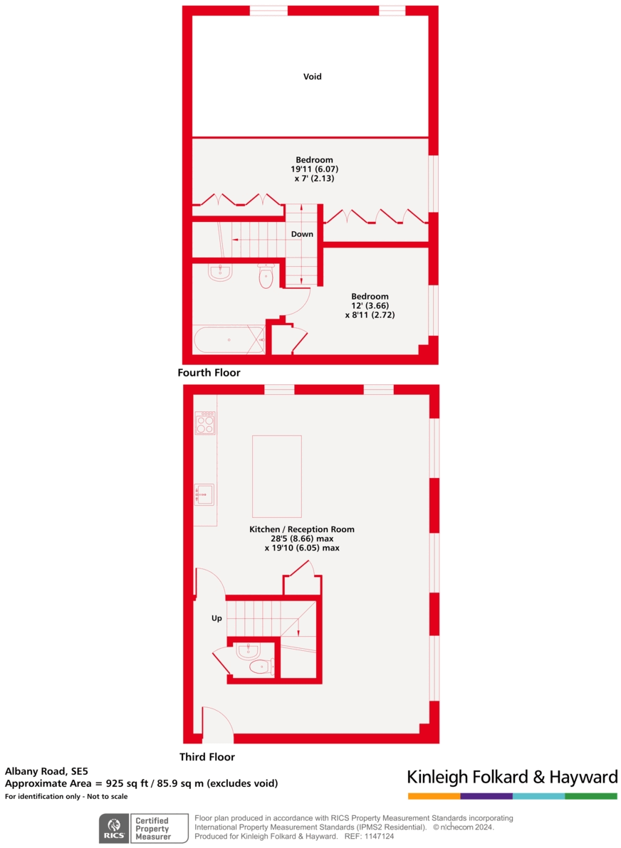 Albany Road, London, SE5 floorplan