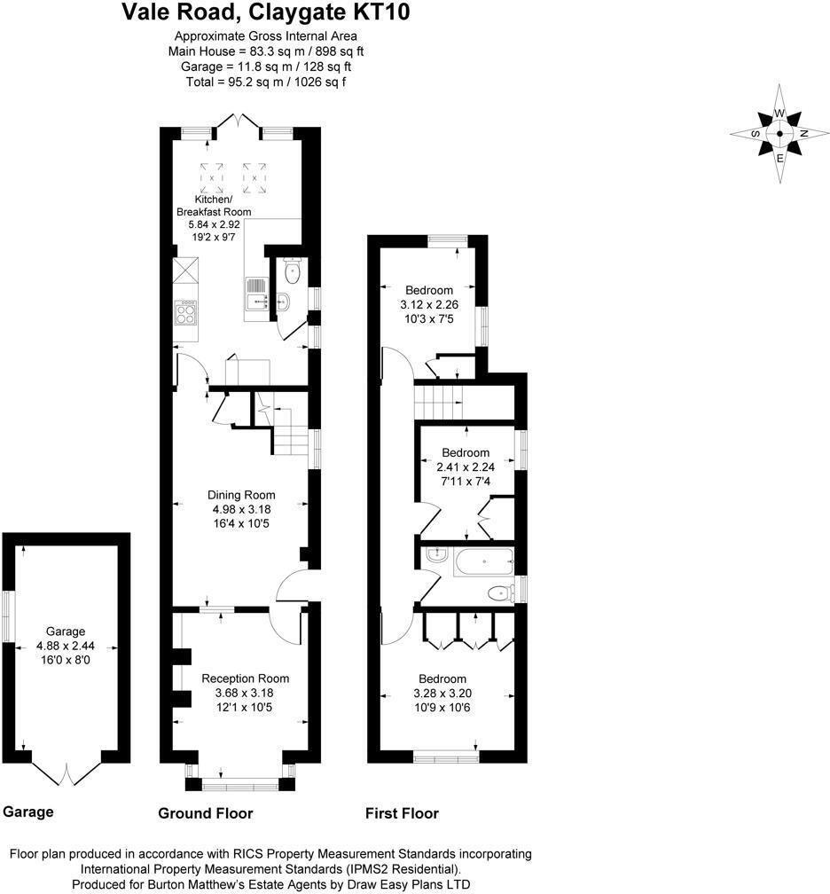 Vale Road, Claygate floorplan