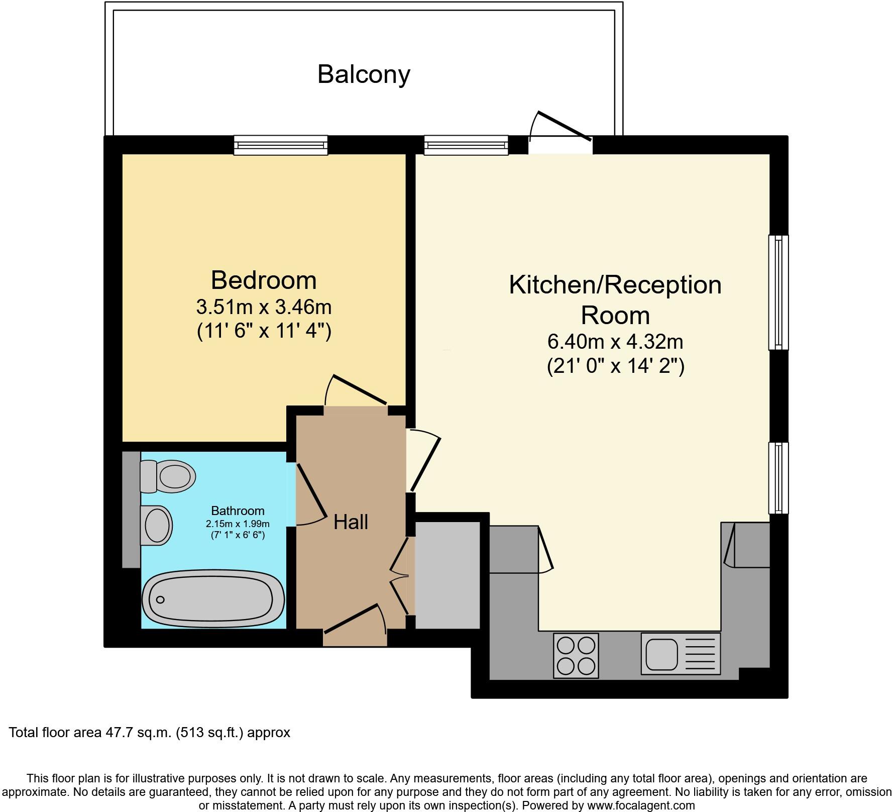 Parva Grove, Greenford, UB6 floorplan